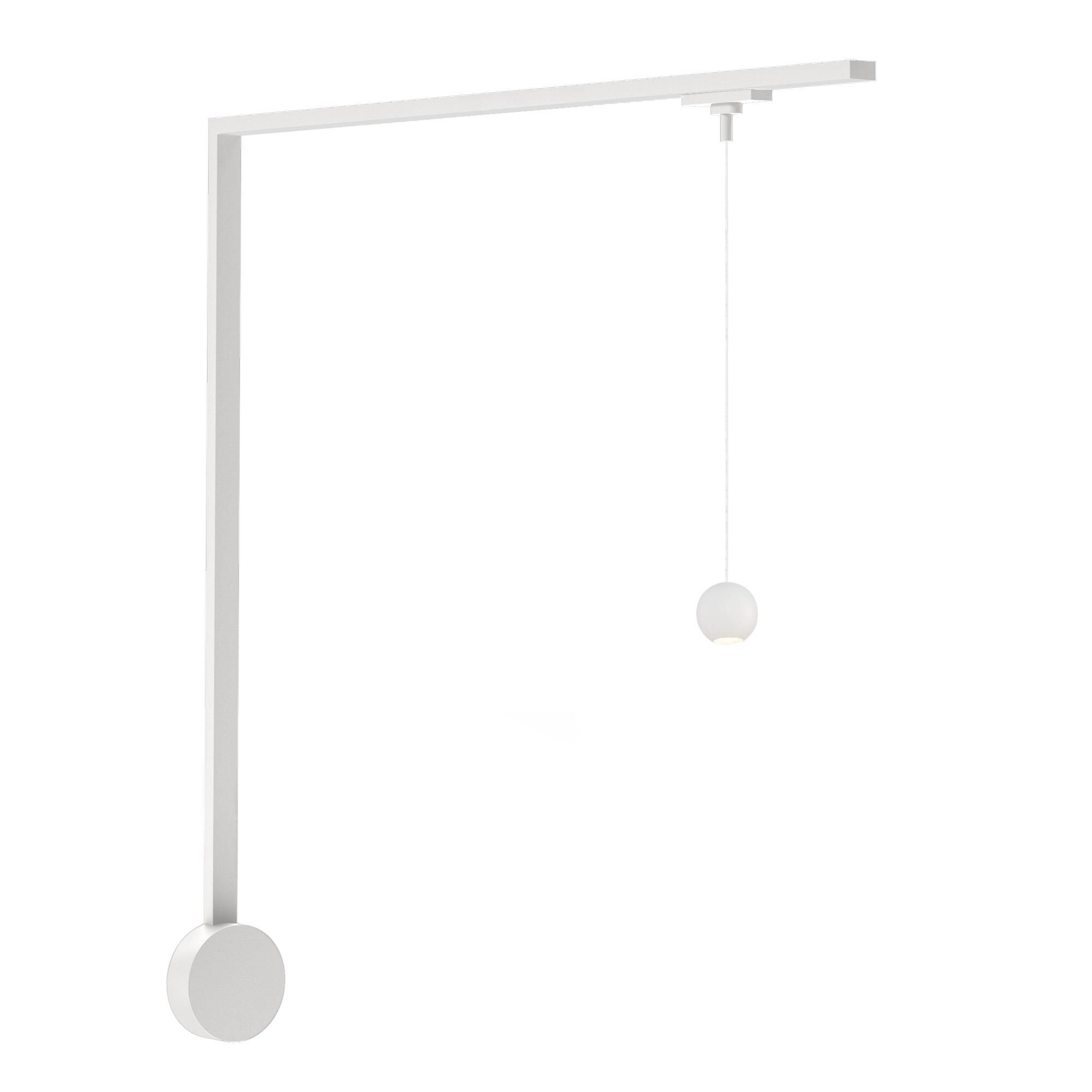 Shown in White finish and Clear Acrylic Lens glass