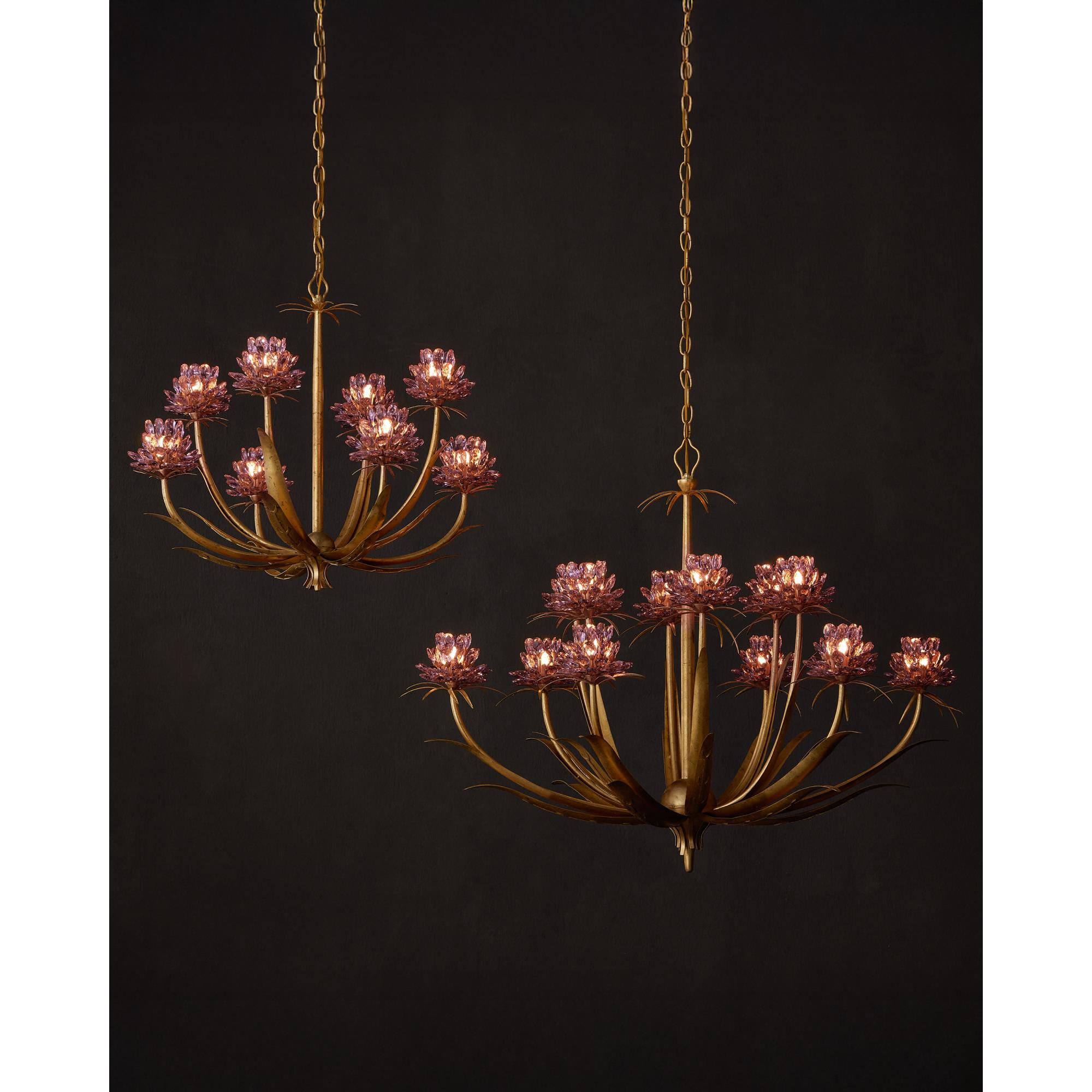 Marilee 30 Inch Chandelier by Currey and Company