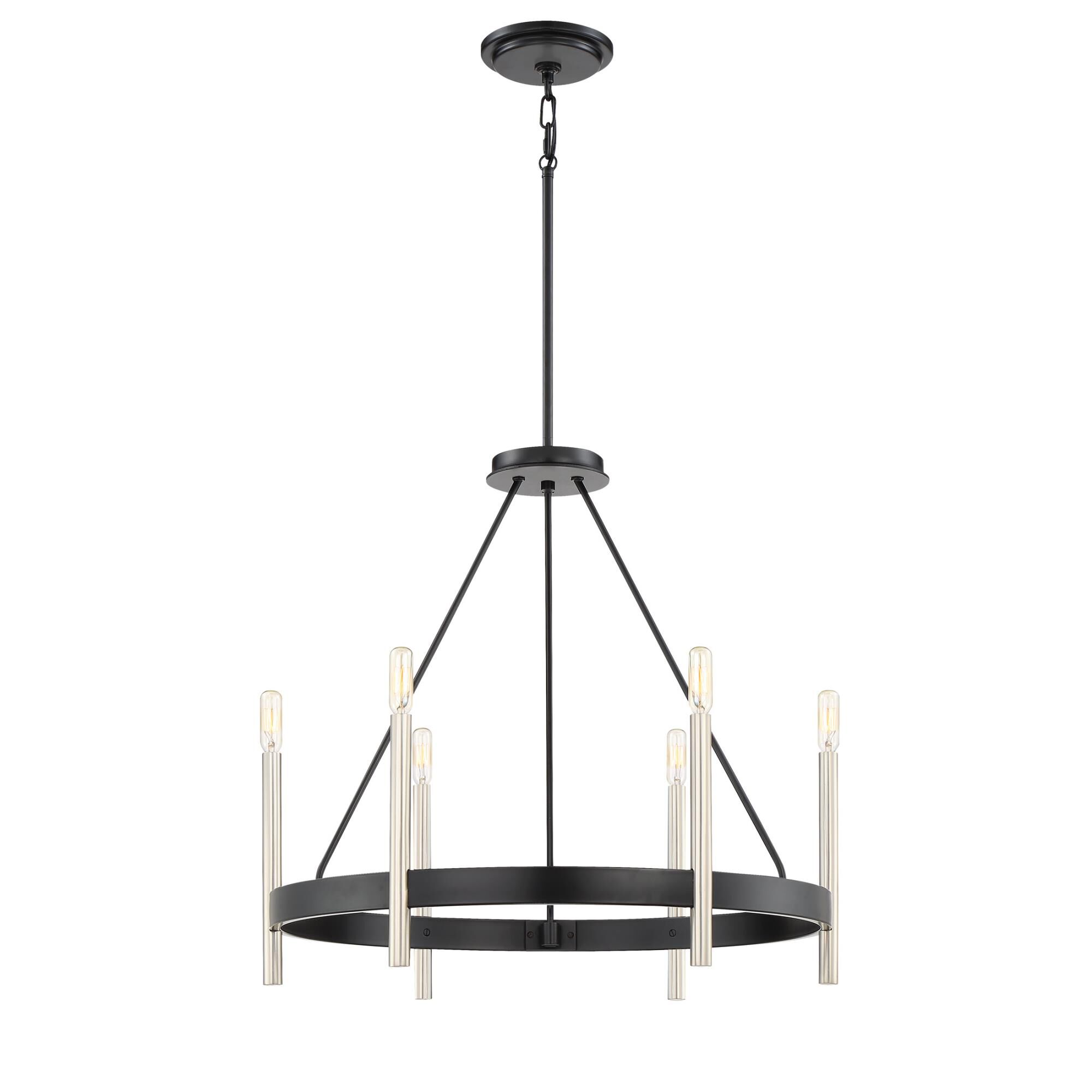 Anthem 24 Inch 6 Light Chandelier by Quoizel