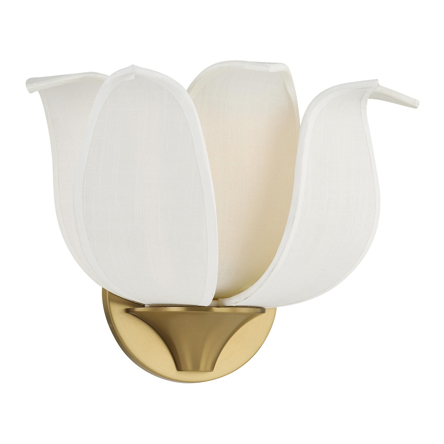 Shown in Warm Brass finish