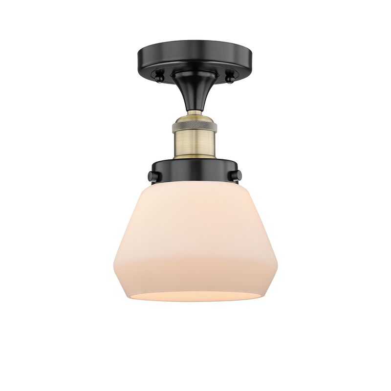 Bruno Marashlian Fulton 6 Inch 1 Light Semi Flush Mount by Innovations Lighting