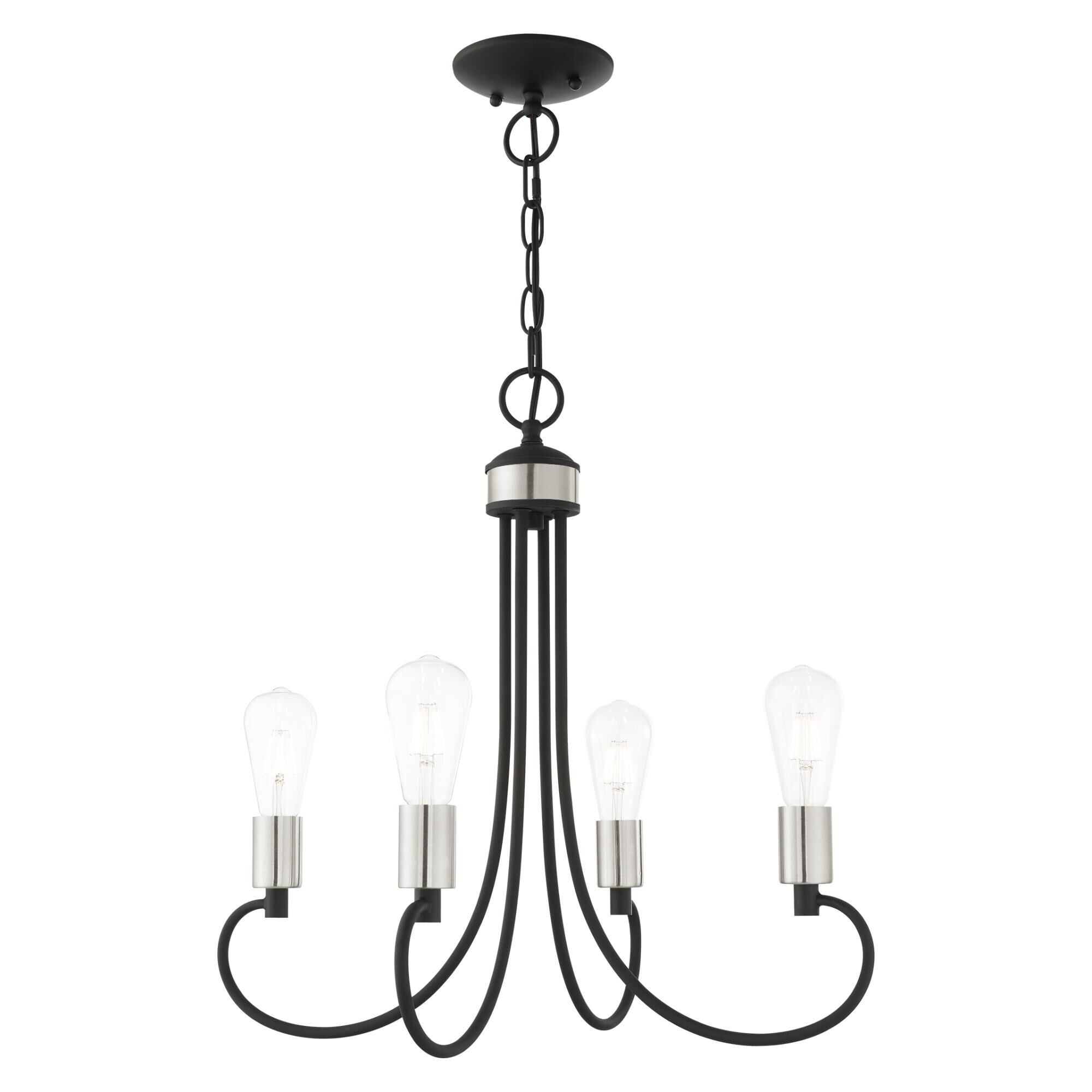 Bari 4 Light Mini Chandelier by Livex Lighting
