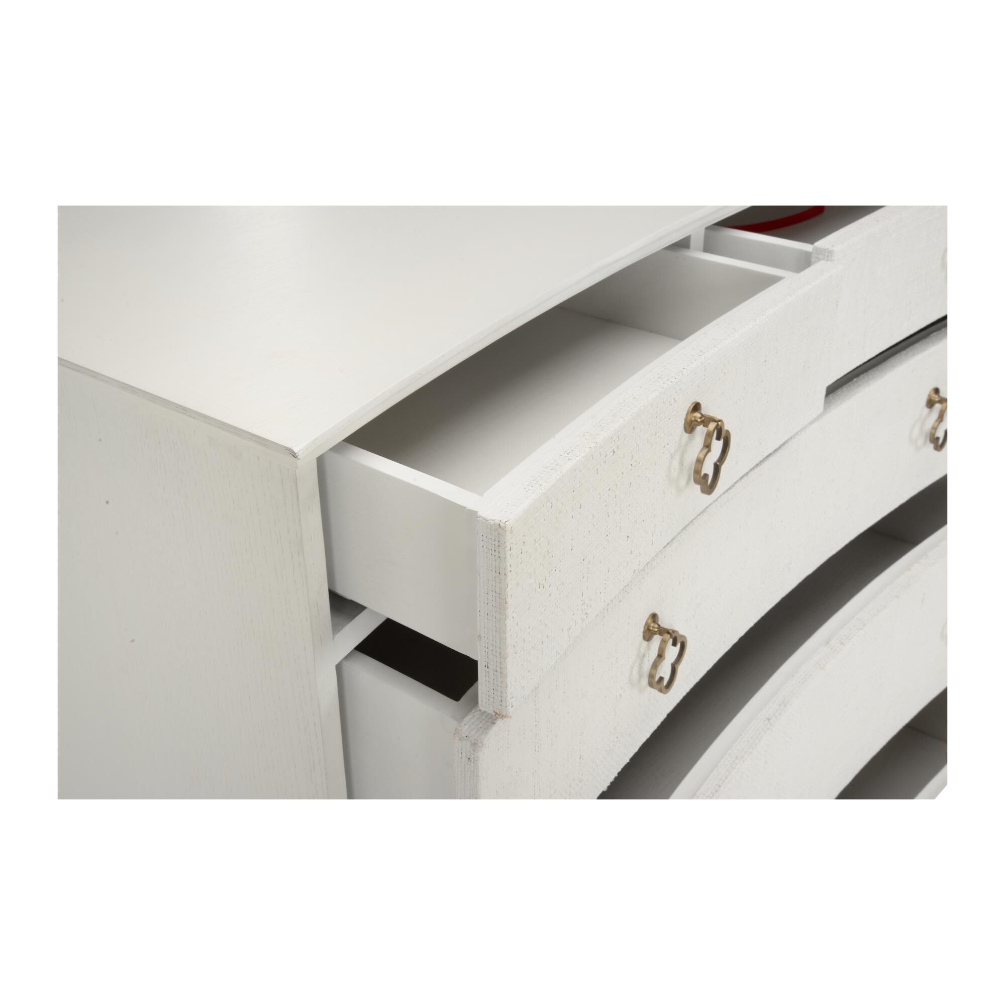 Shown in White and Cream finish