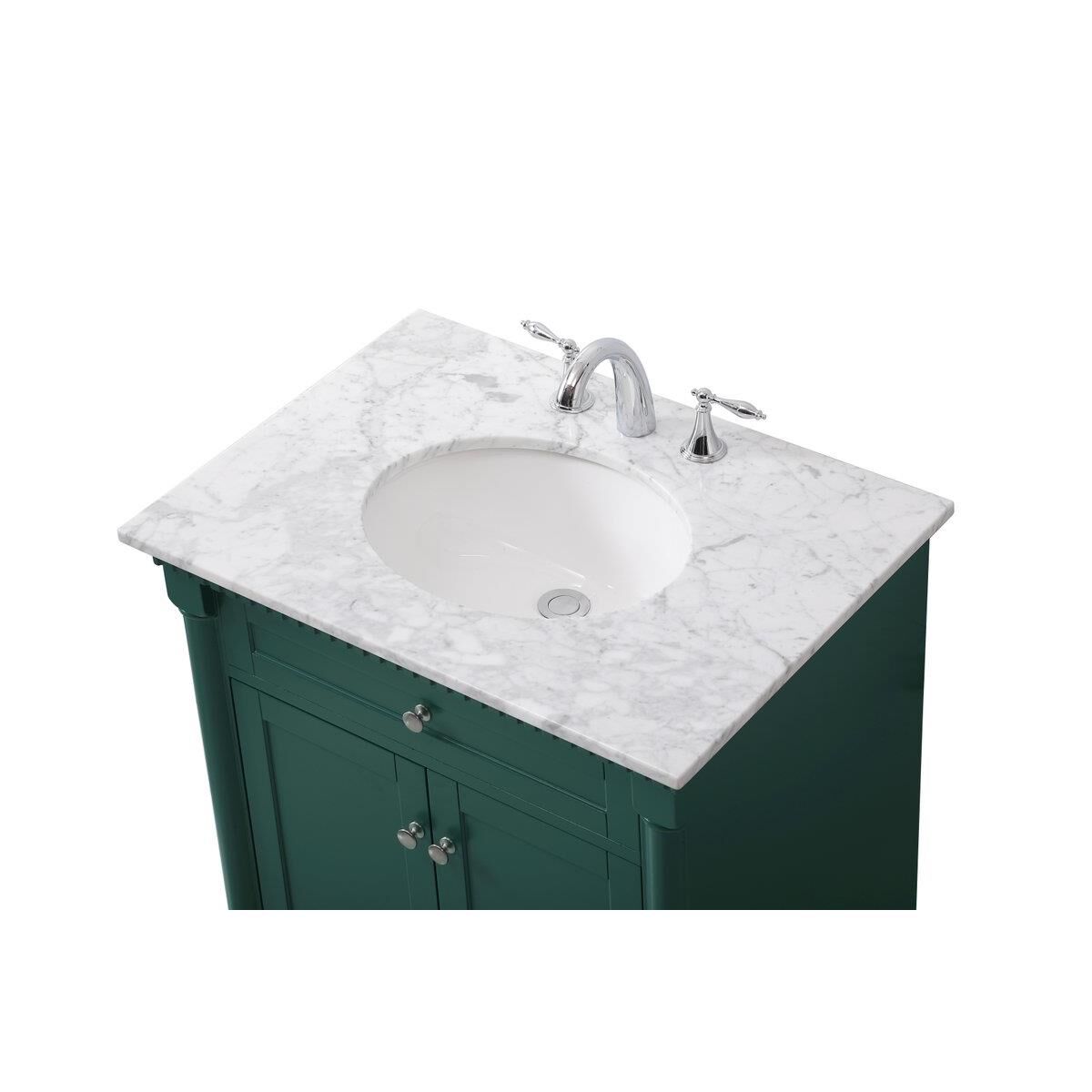 Shown in Green finish