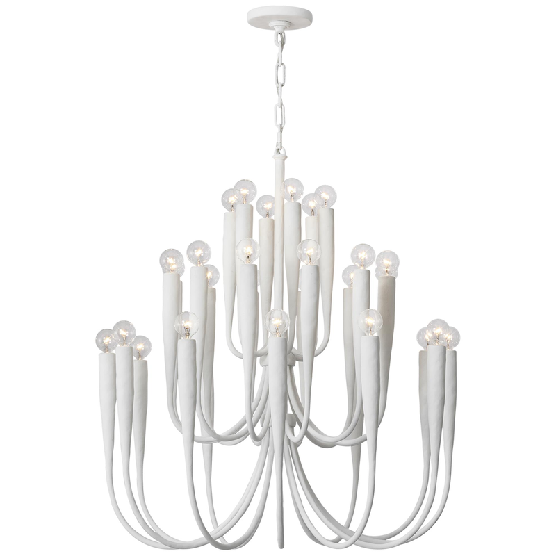 Julie Neill Acadia 30 Inch Chandelier by Visual Comfort Signature Collection
