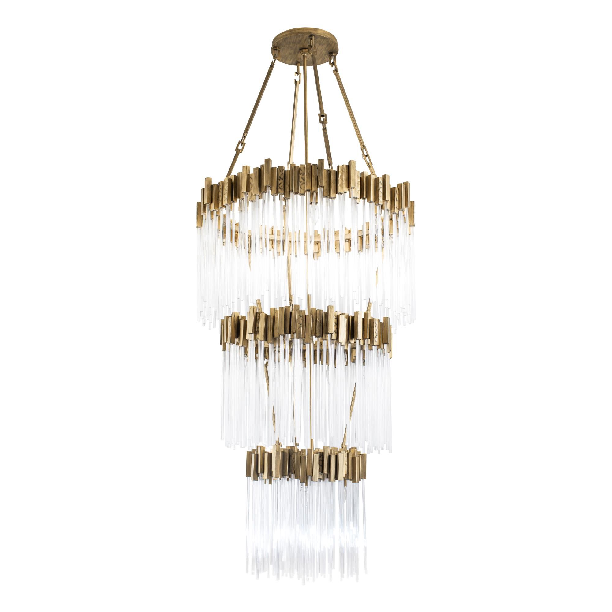 Ron Henderson Matrix 30 Inch Chandelier by Varaluz
