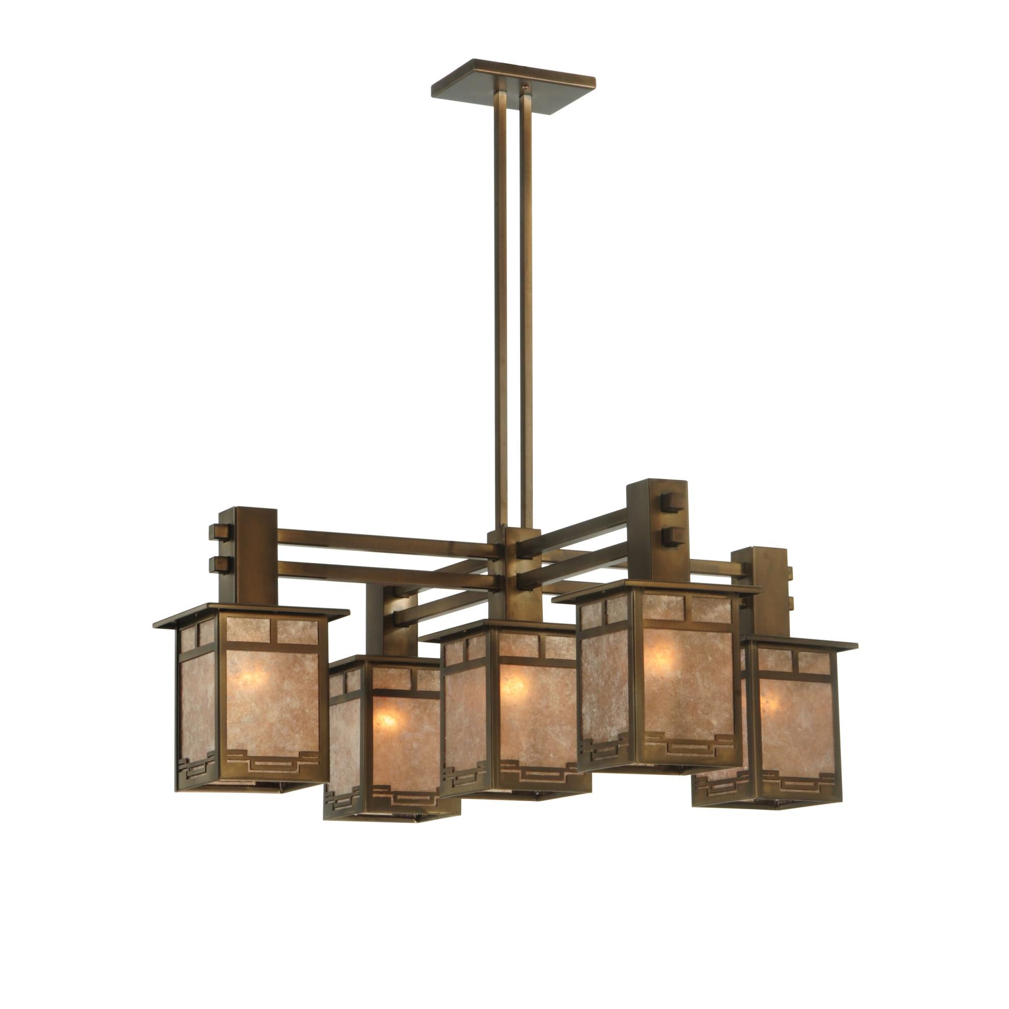 Roylance 36 Inch 5 Light Chandelier by Meyda Lighting