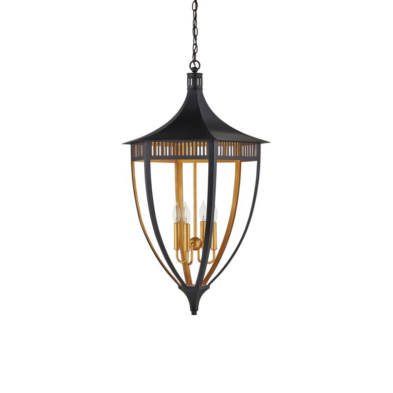 Bunny Williams Wycombe 24 Inch Outdoor Hanging Lantern by Currey and Company