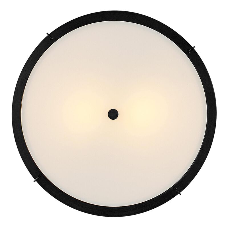 Clarke 15 Inch 2 Light Semi Flush Mount by Hinkley