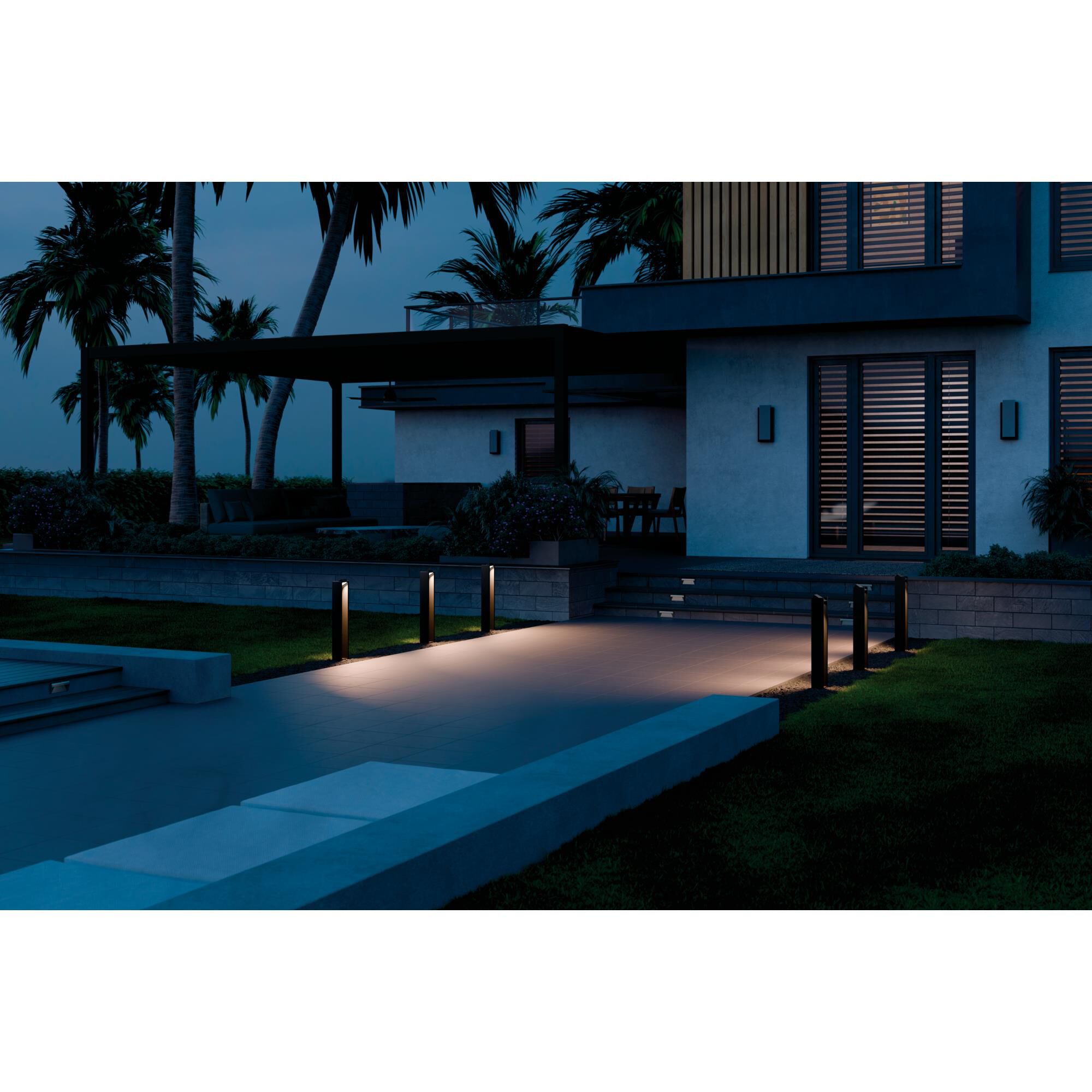 Aimed 25 Inch Bollard by Kichler Lighting
