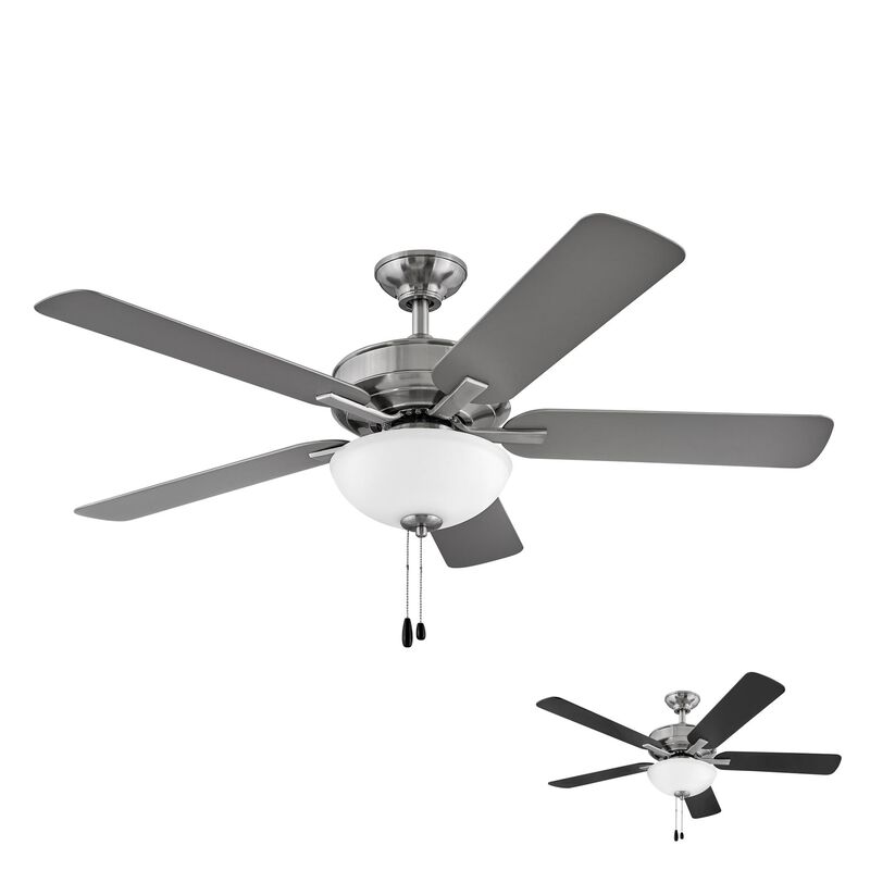Metro Illuminated 52 Inch Ceiling Fan with Light Kit by Hinkley