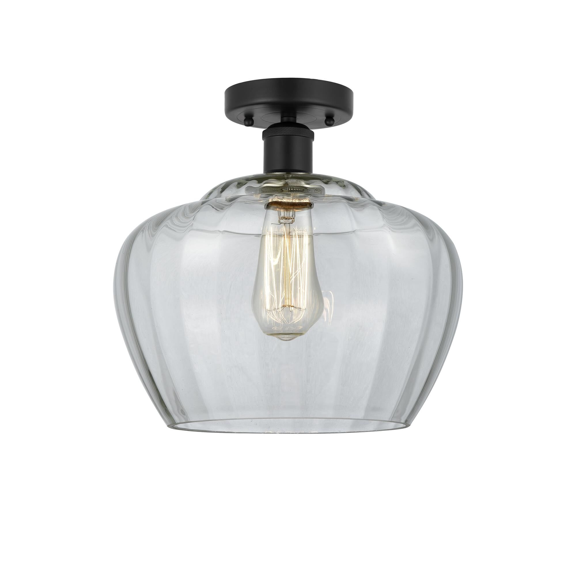 Shown in Matte Black, Clear finish and Clear glass and Clear Glass shade