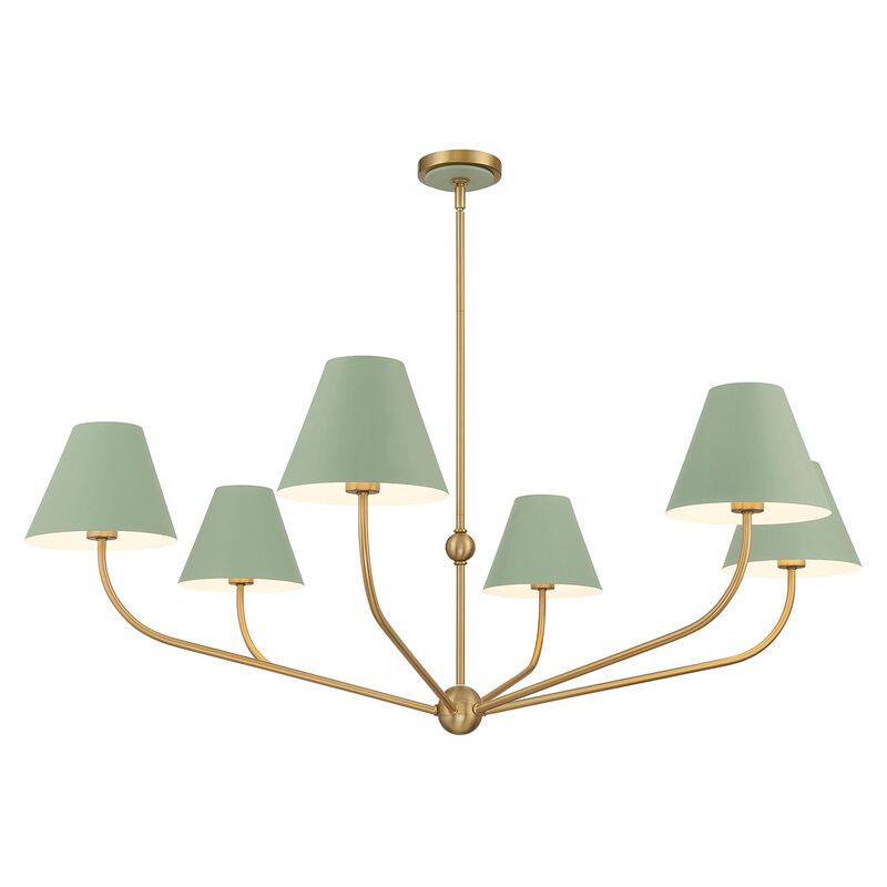 Xavier 48 Inch Chandelier by Crystorama
