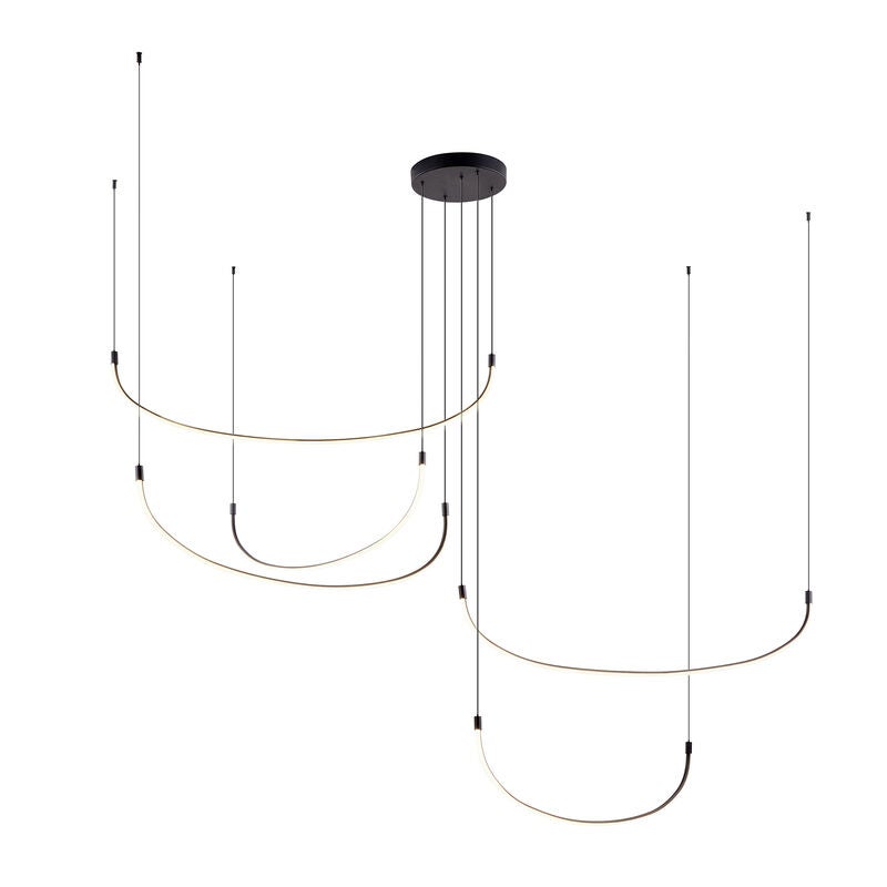 Ryan Pauly Talis 90 Inch Multi Light Pendant by Kuzco Lighting