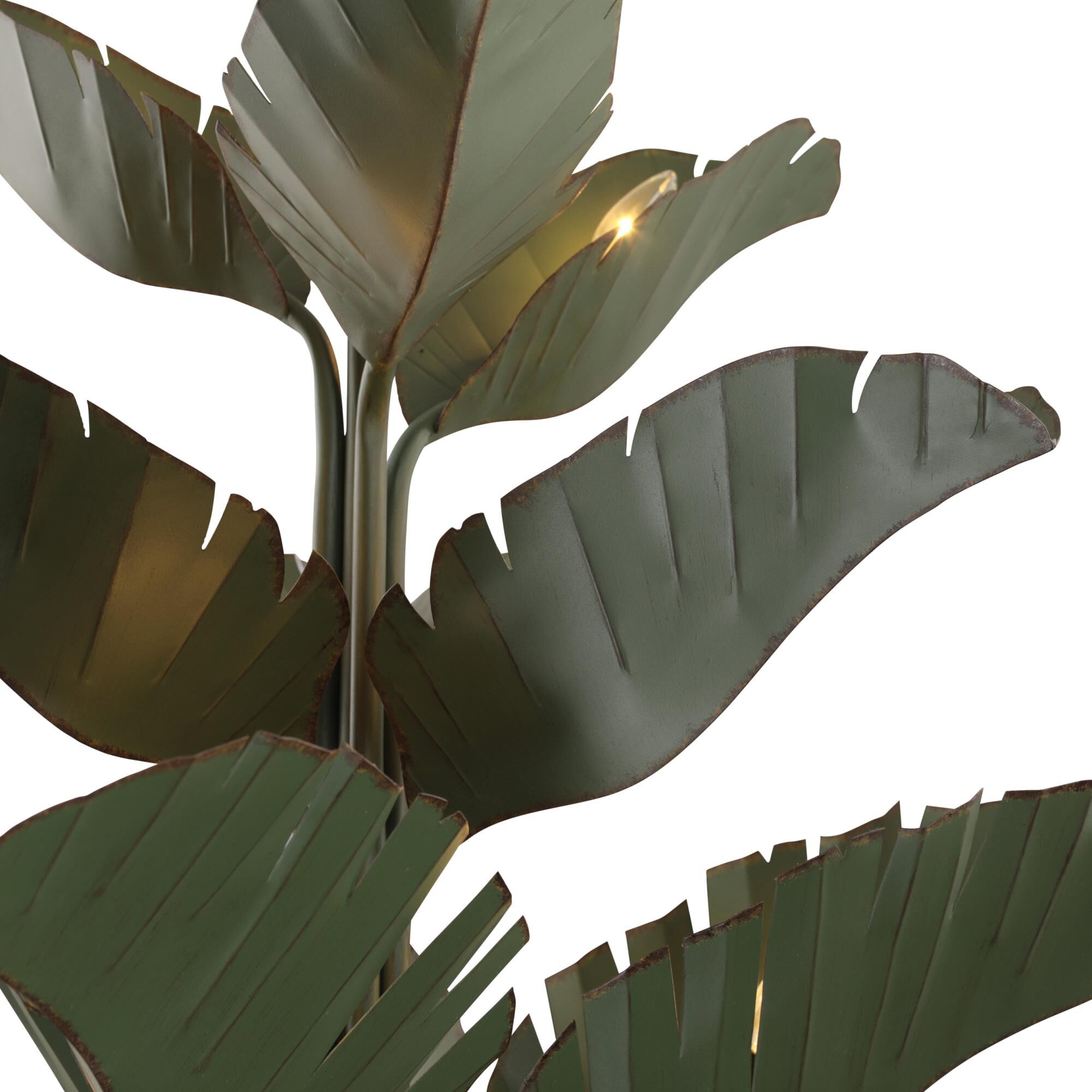 Banana Leaf 35 Inch 9 Light Chandelier by Varaluz
