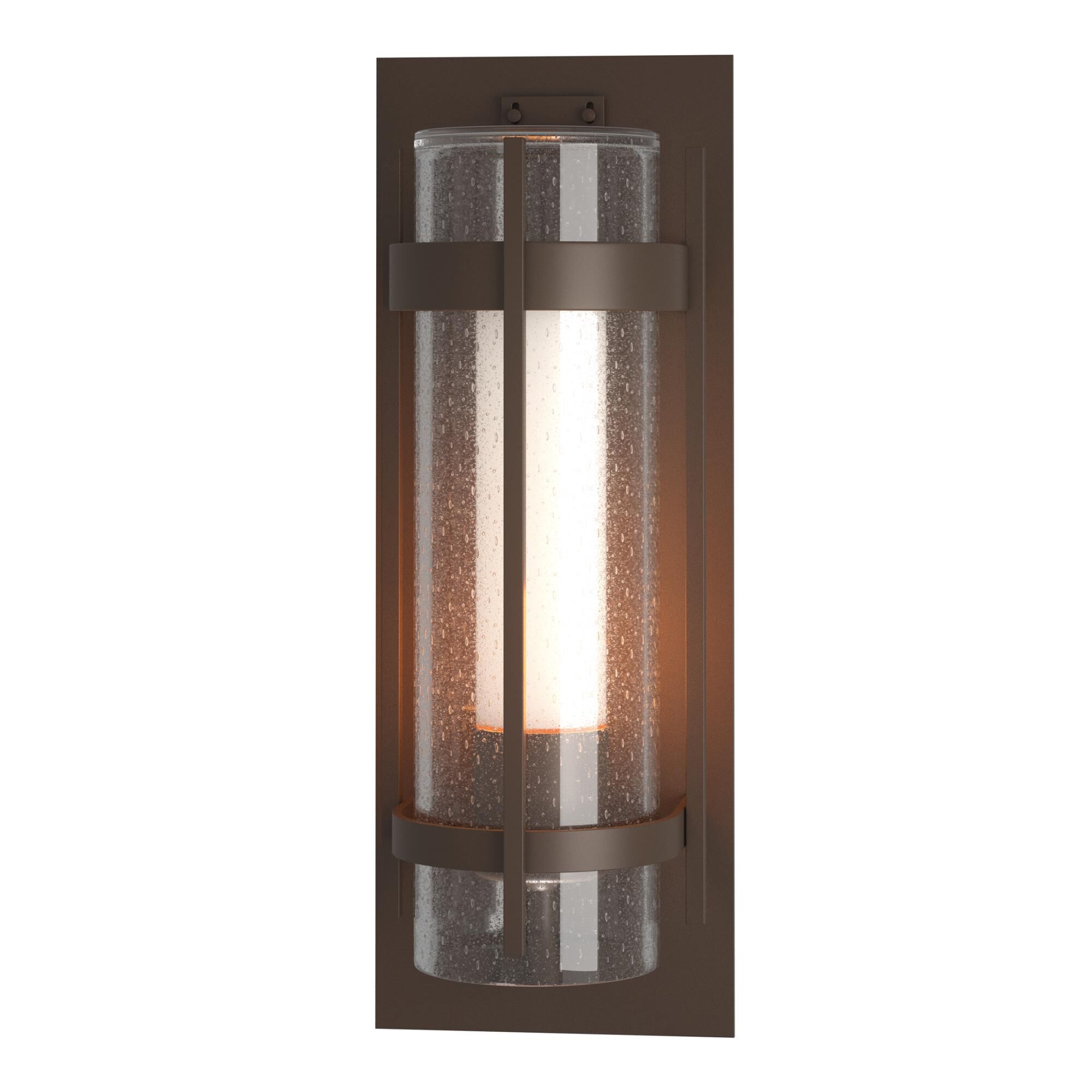 Hubbardton Forge Banded 25 Inch Tall Outdoor Wall Light
