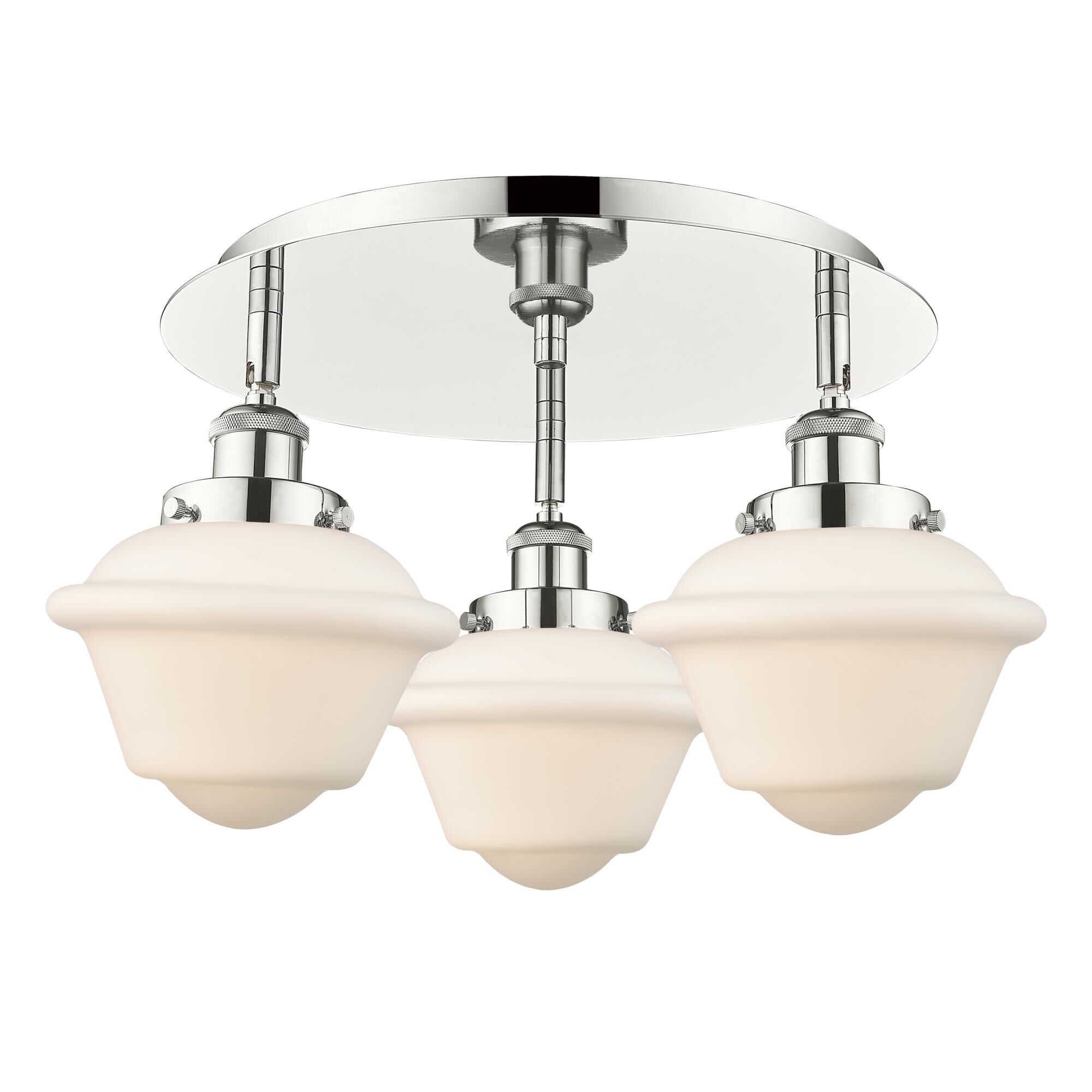 Bruno Marashlian Oxford 18 Inch 3 Light Flush Mount by Innovations Lighting