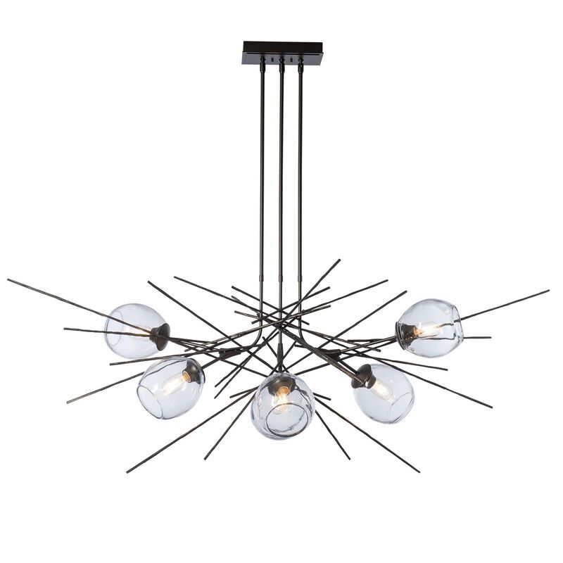 Griffin Large Linear Chandelier by Hubbardton Forge