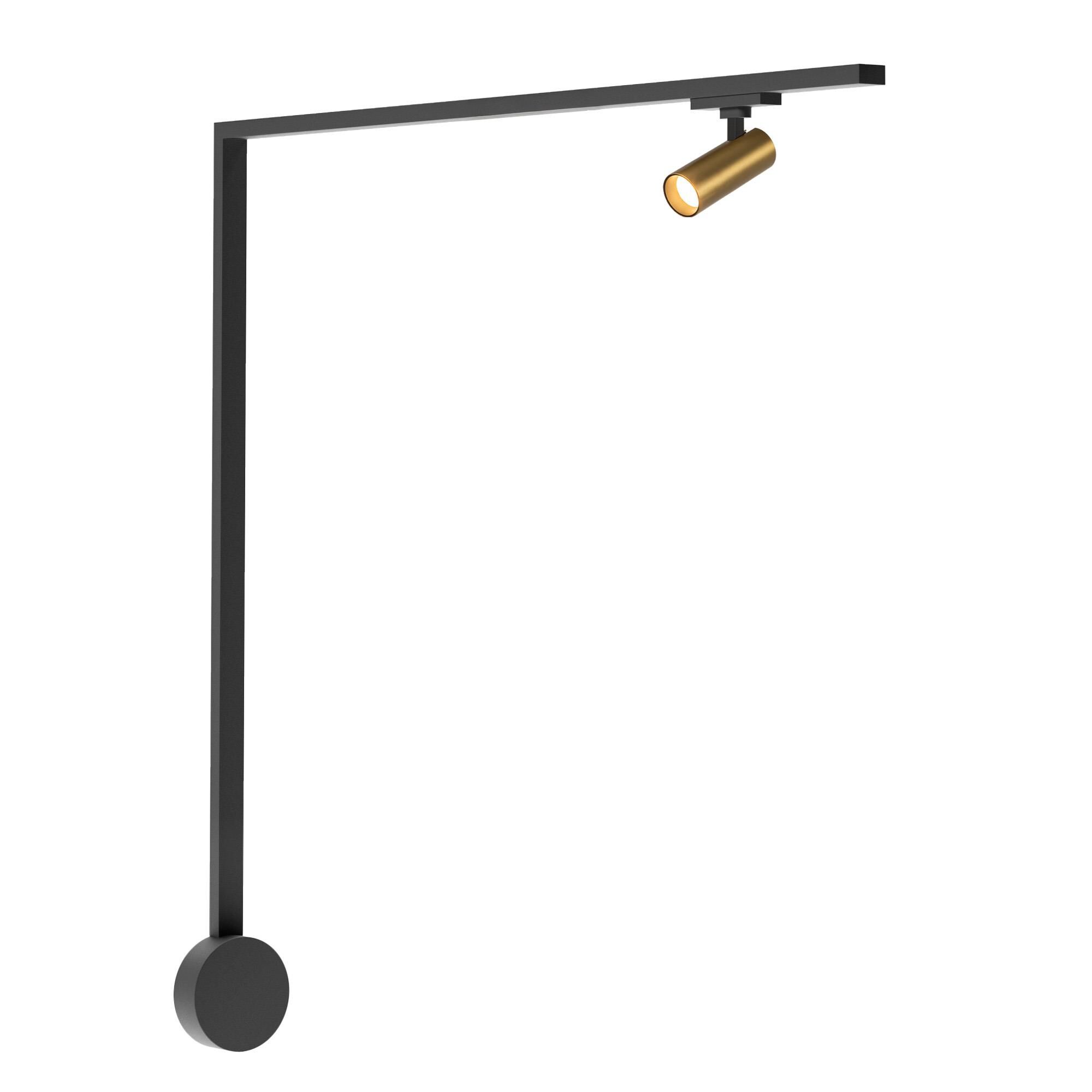 Shown in Brushed Gold finish and Clear Acrylic Lens glass