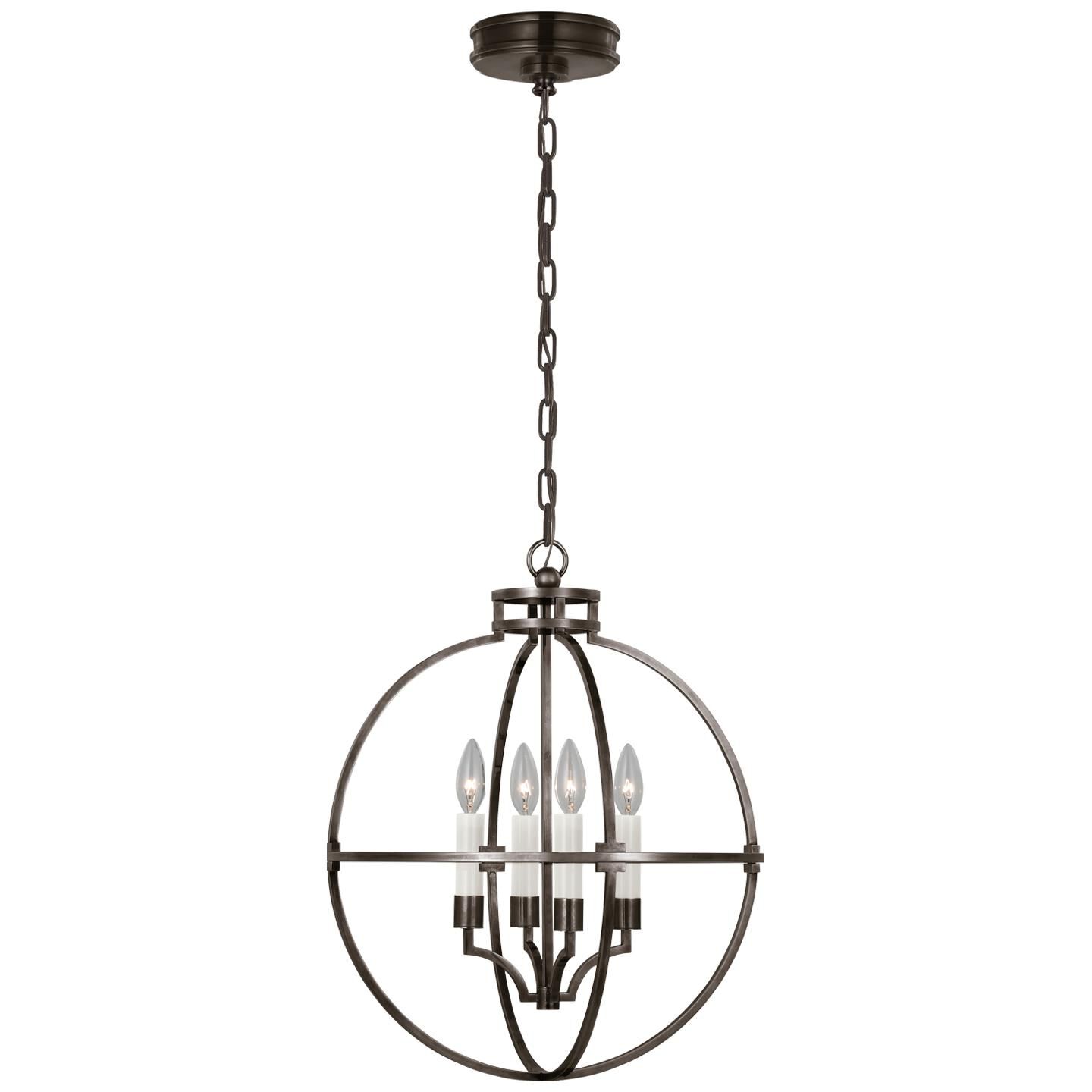 Chapman & Myers Lexie 18 Inch Cage Pendant by Visual Comfort Signature Collection