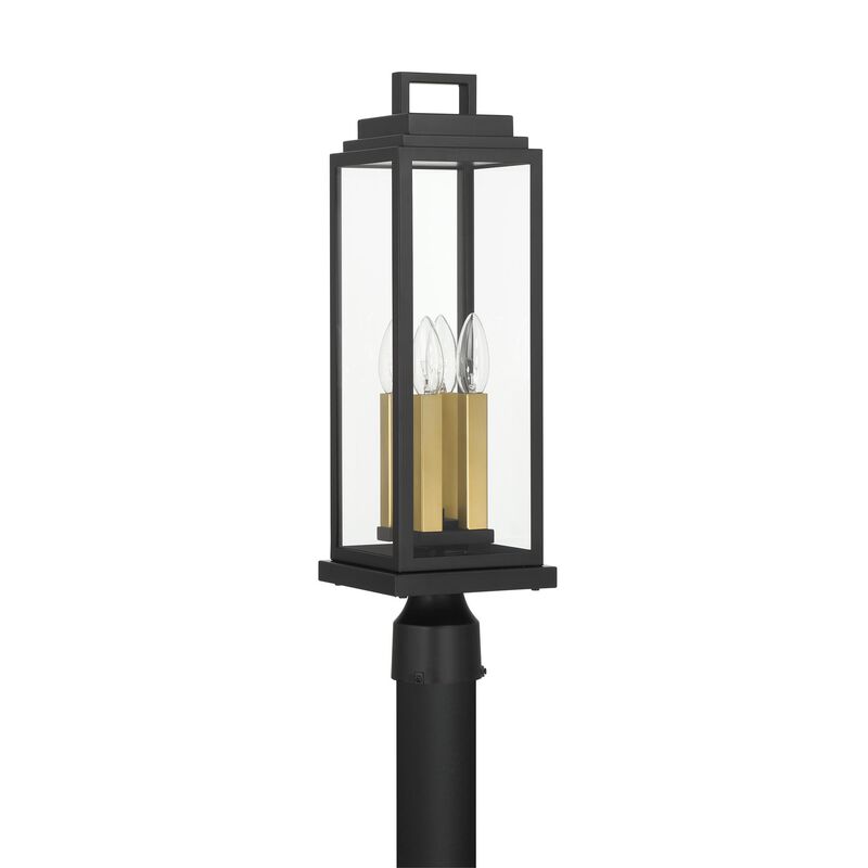 Aspen 22 Inch Outdoor Post Lamp by Crystorama