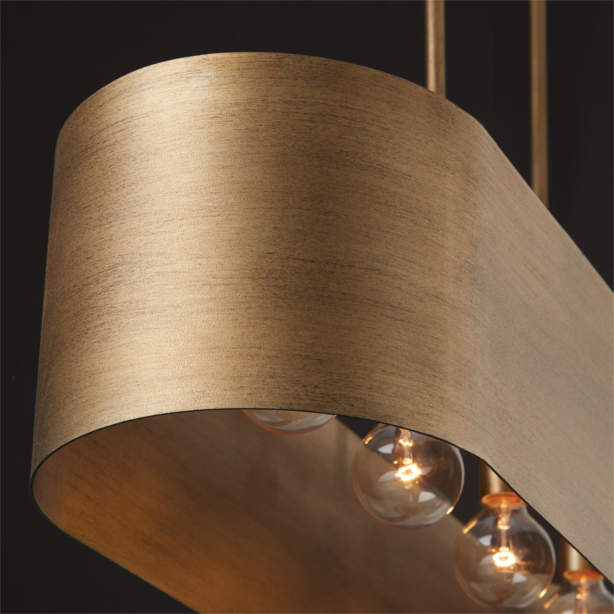 Jude 44 Inch 5 Light Linear Suspension Light,