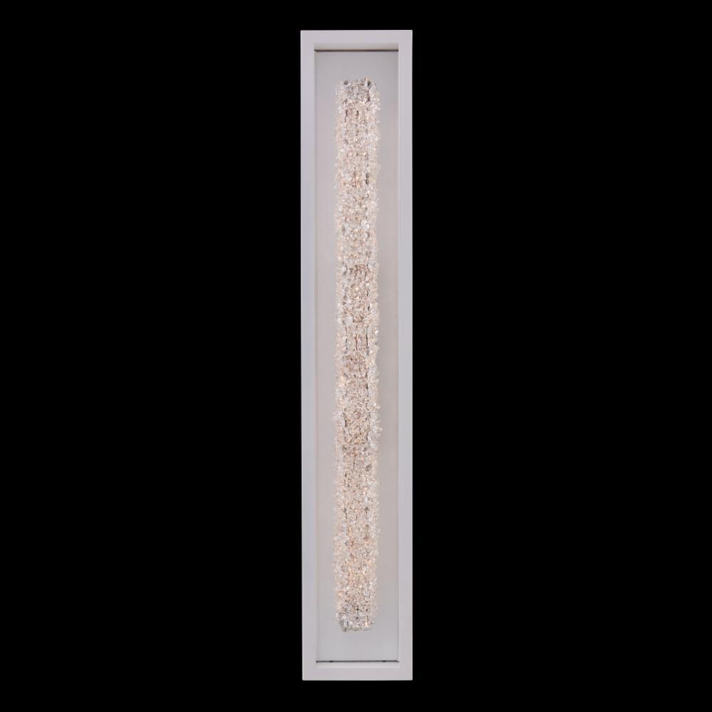 Shown in Matte White finish and Firenze Clear crystal and 0 shade