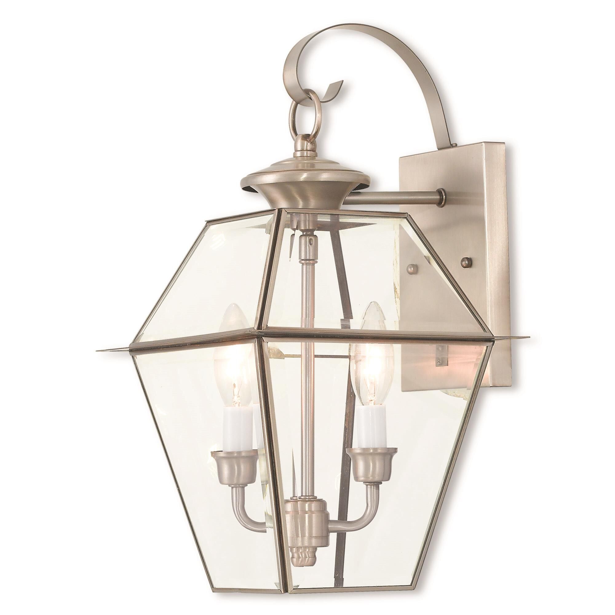 Westover 16 Inch Tall 2 Light Outdoor Wall Light | Capitol Lighting 1800lighting.com