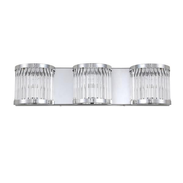 Maverick 19 Inch 3 Light LED Bath Vanity Light by Safavieh