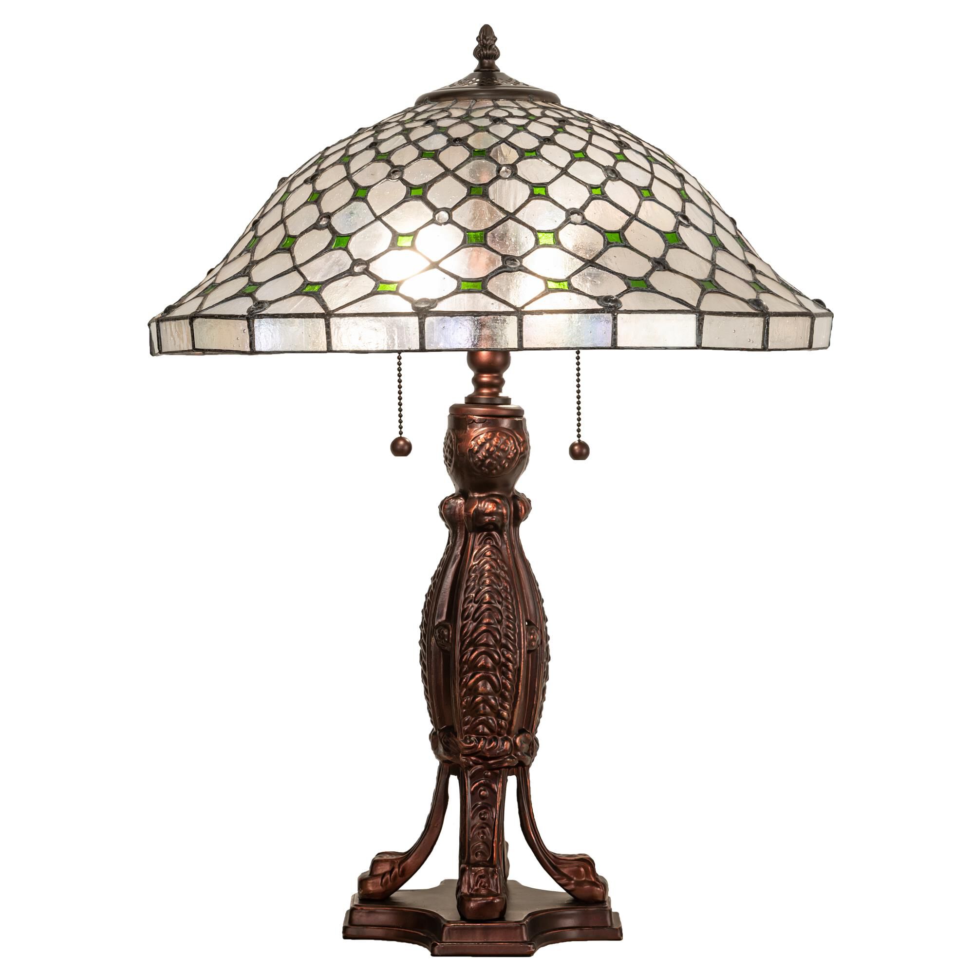 Diamond and Jewel 25 Inch Table Lamp by Meyda Lighting