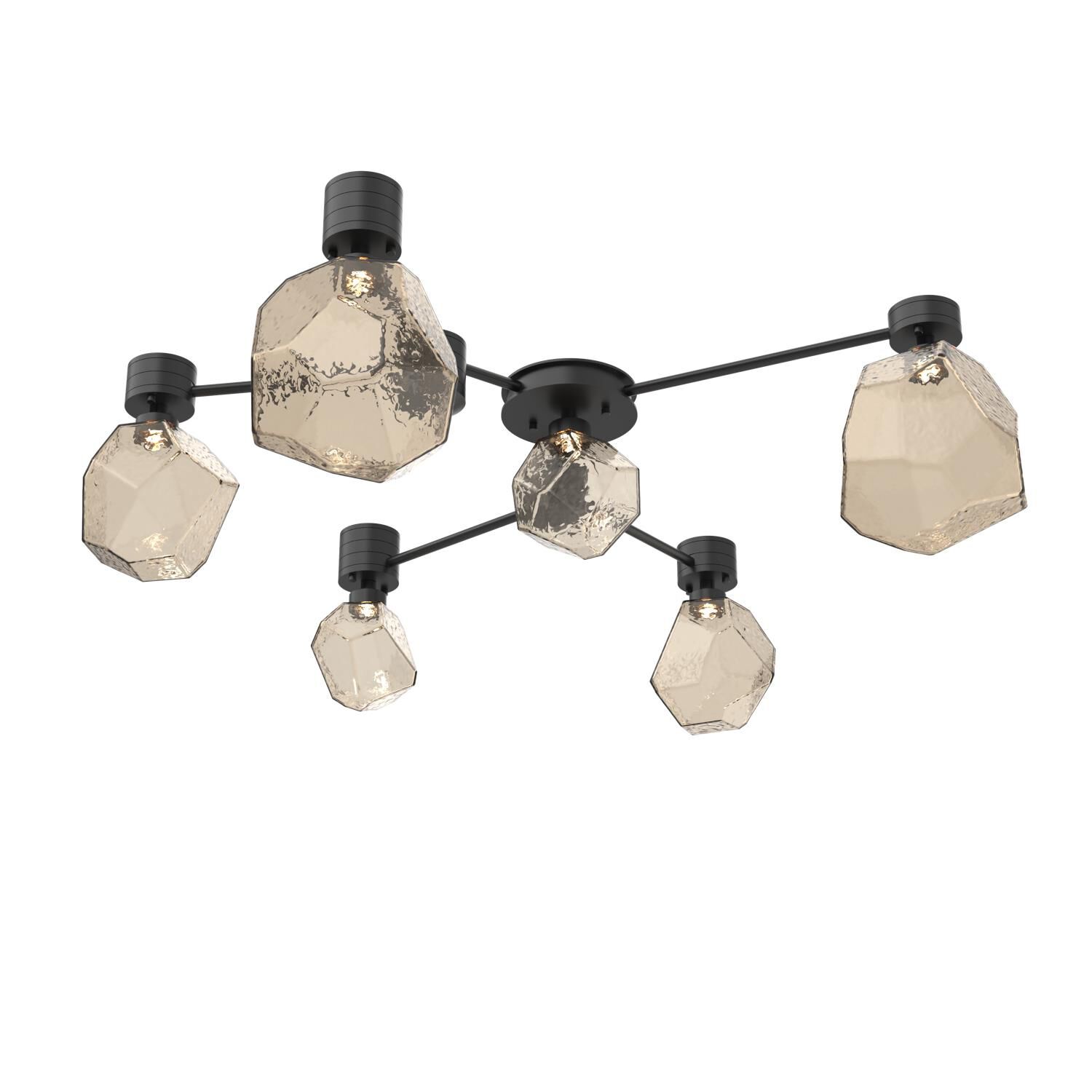 Levi Wilson Gem 38 Inch Semi Flush Mount by Hammerton Studio