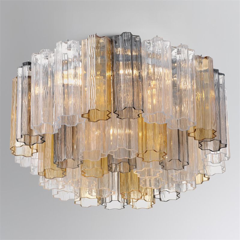 Addis 22 Inch 7 Light Semi Flush Mount by Crystorama