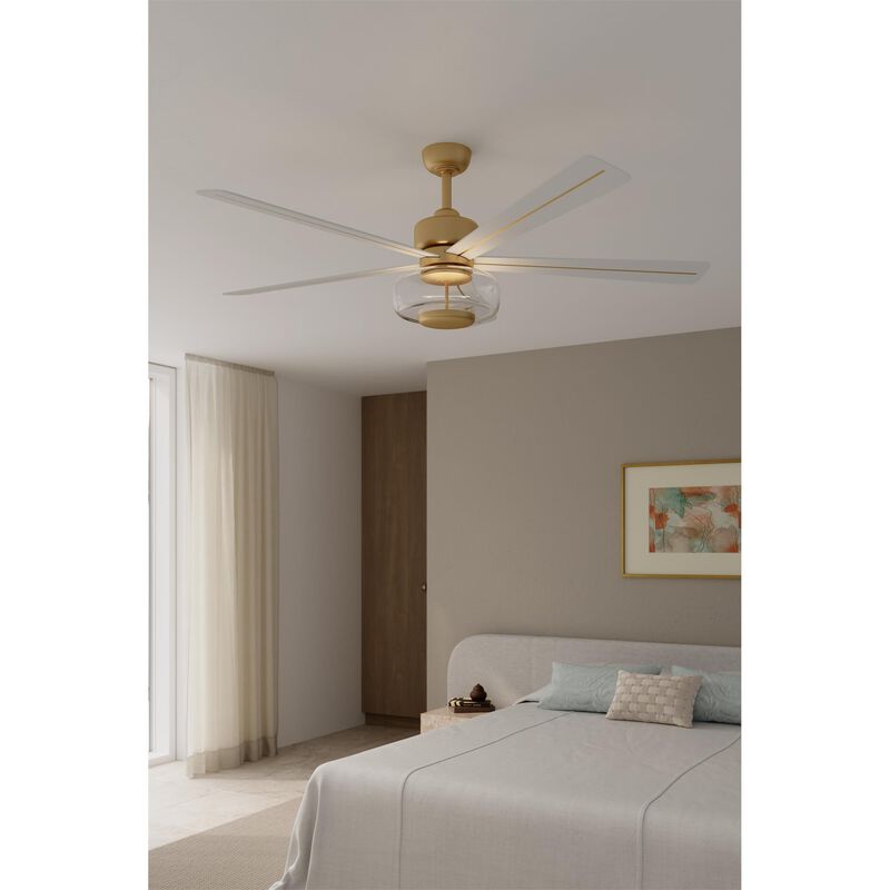 Ligero 60 Inch Ceiling Fan with Light Kit by Minka Aire