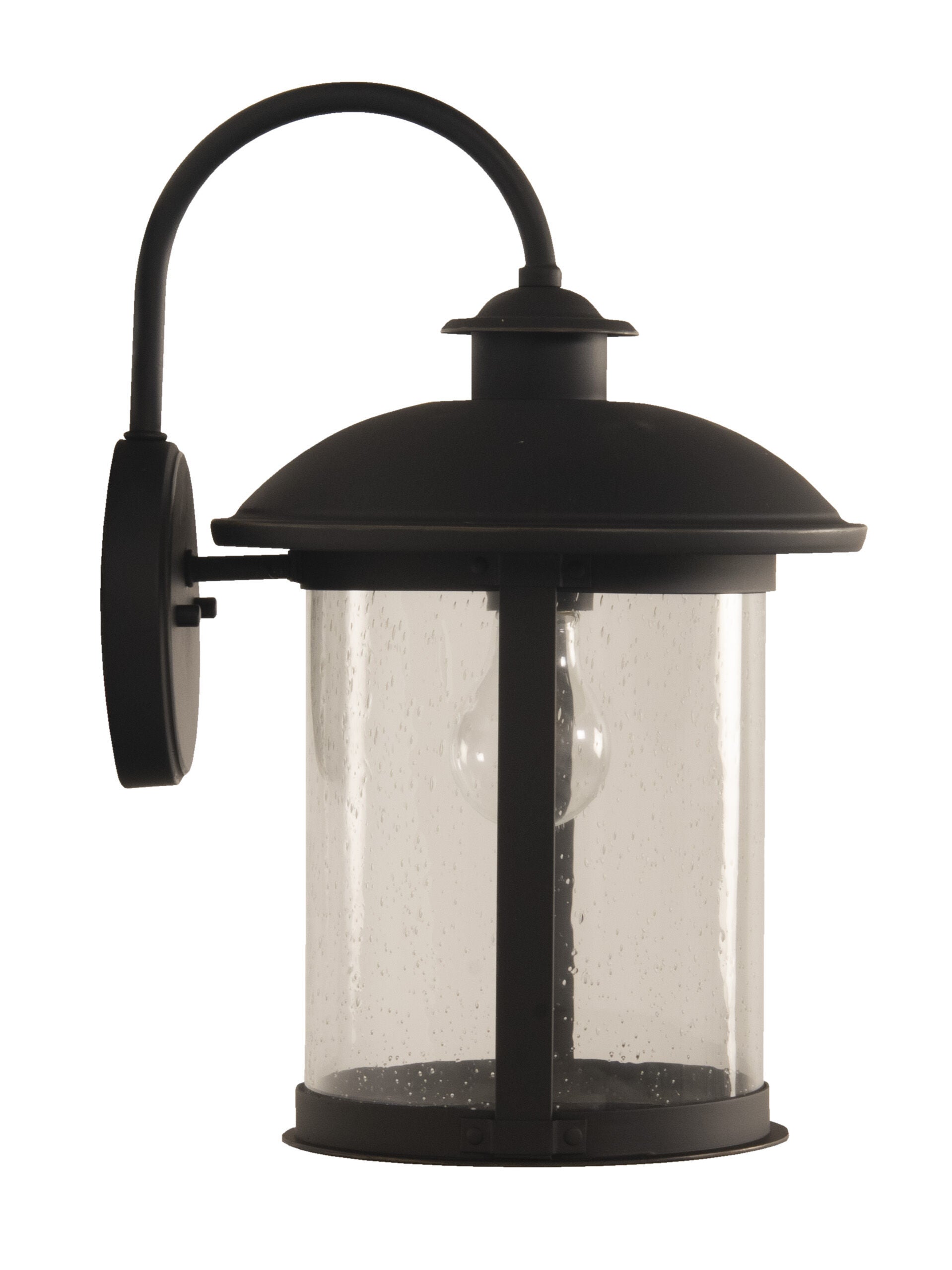 Shown in Dark Bronze Gilded finish and Cylinder glass
