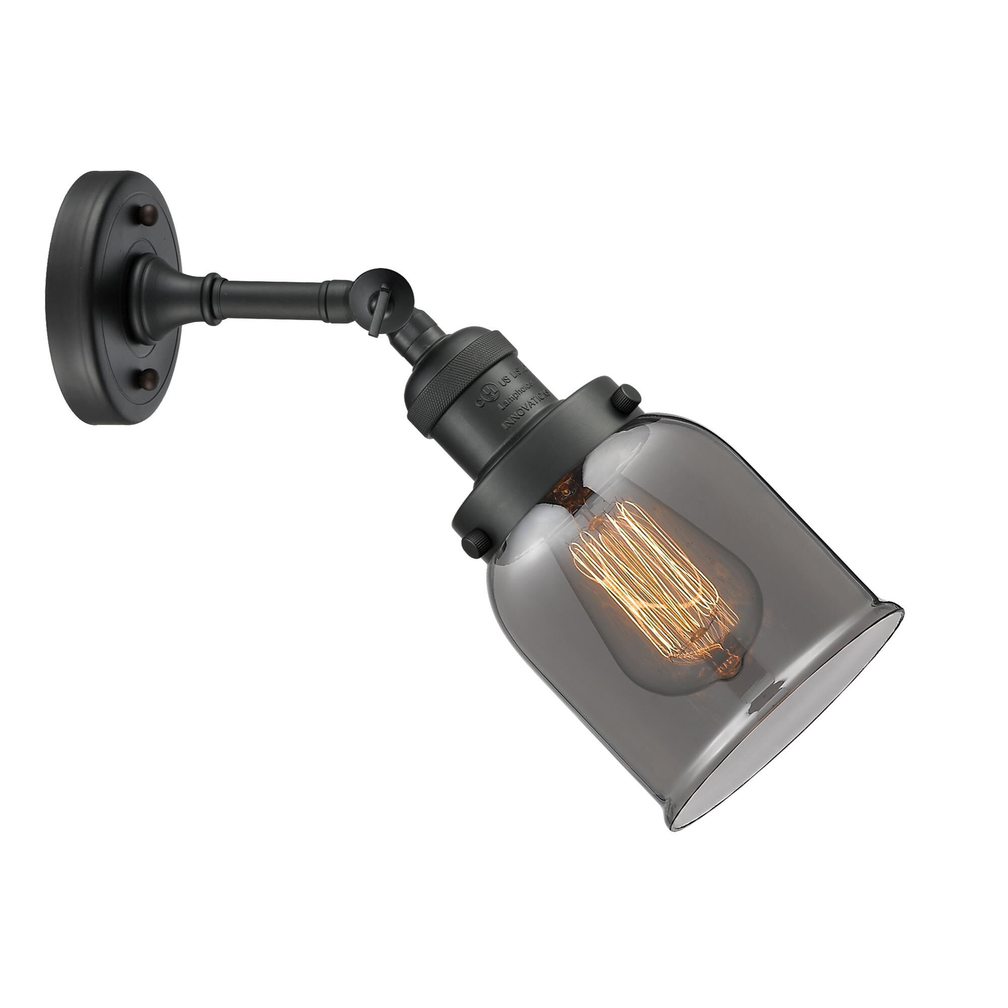 Shown in Matte Black finish and Plated Smoked glass and None accent