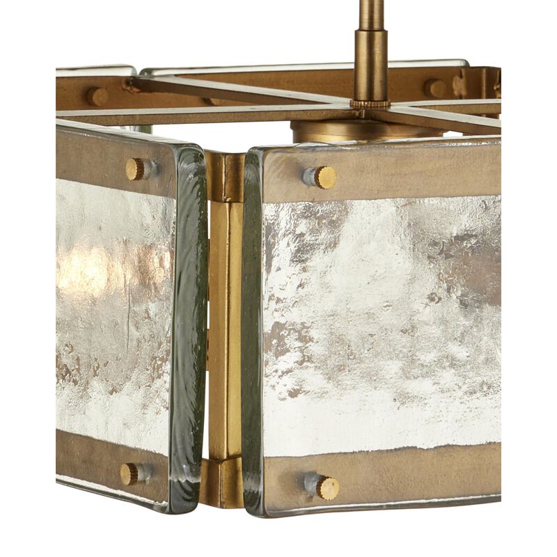Countervail 18 Inch Semi Flush Mount by Currey and Company