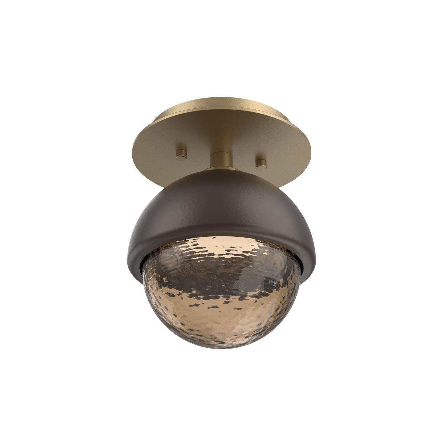 Levi Wilson Cabochon 6 Inch Flush Mount by Hammerton Studio
