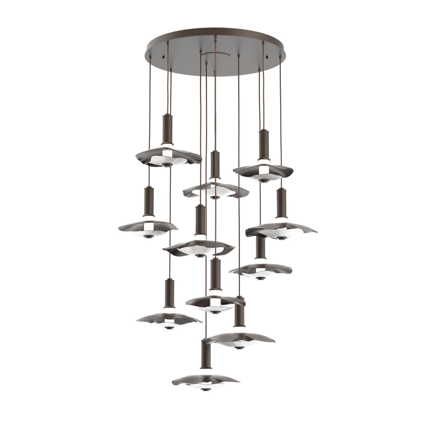 Shown in Flat Bronze finish and Salt White accent