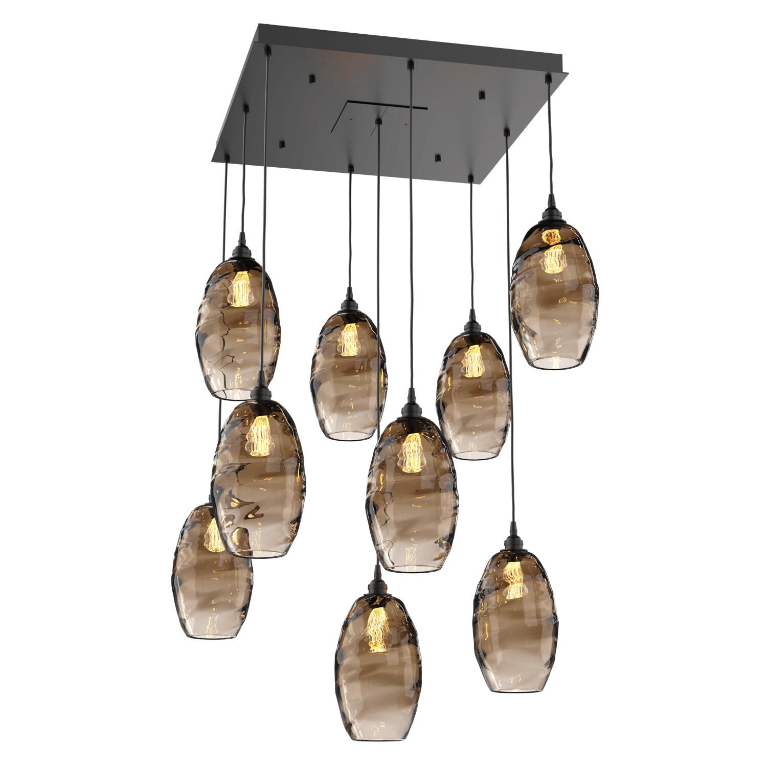 Ellisse Multi Light Pendant by Hammerton Studio