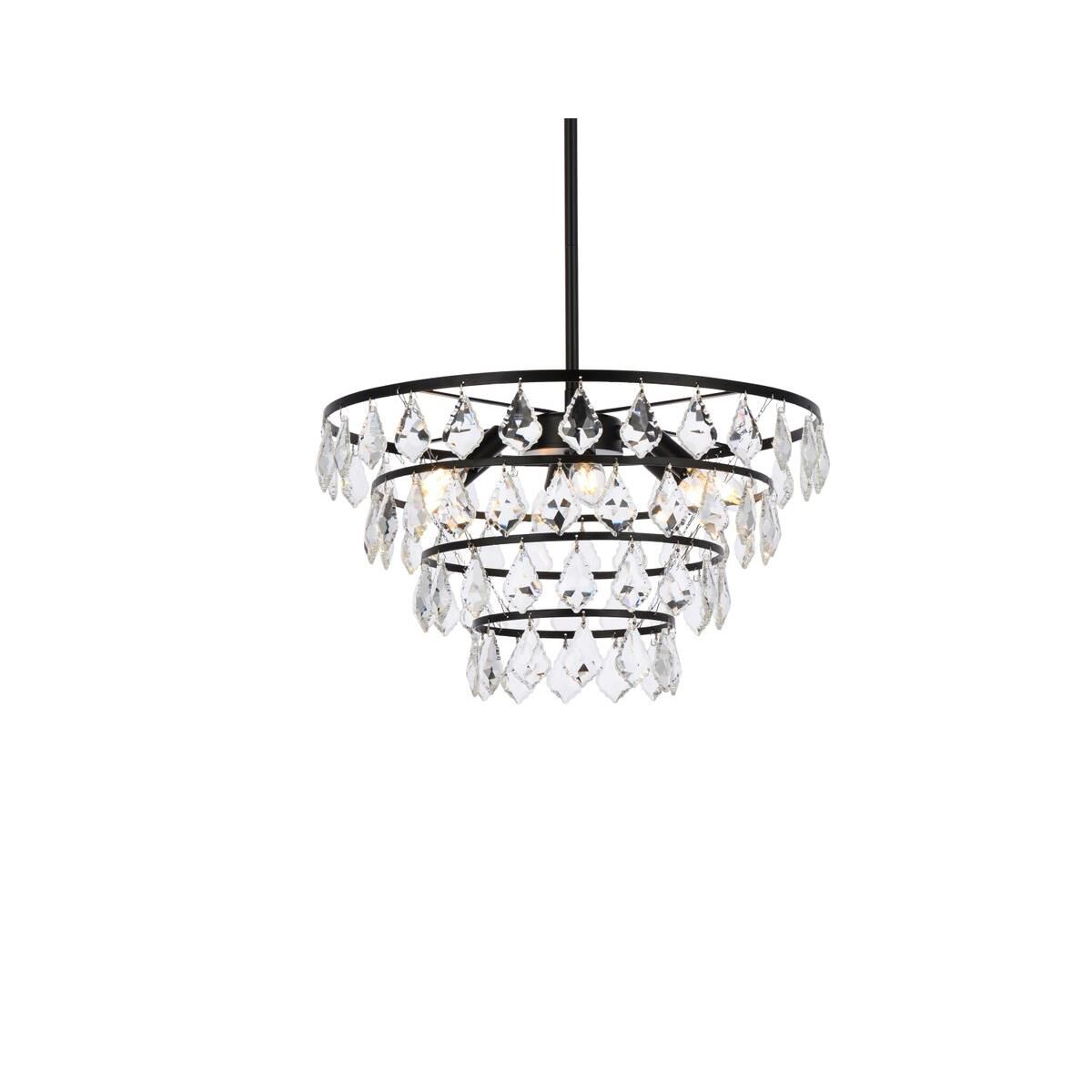 Ella 20 Inch Large Pendant by Elegant Lighting