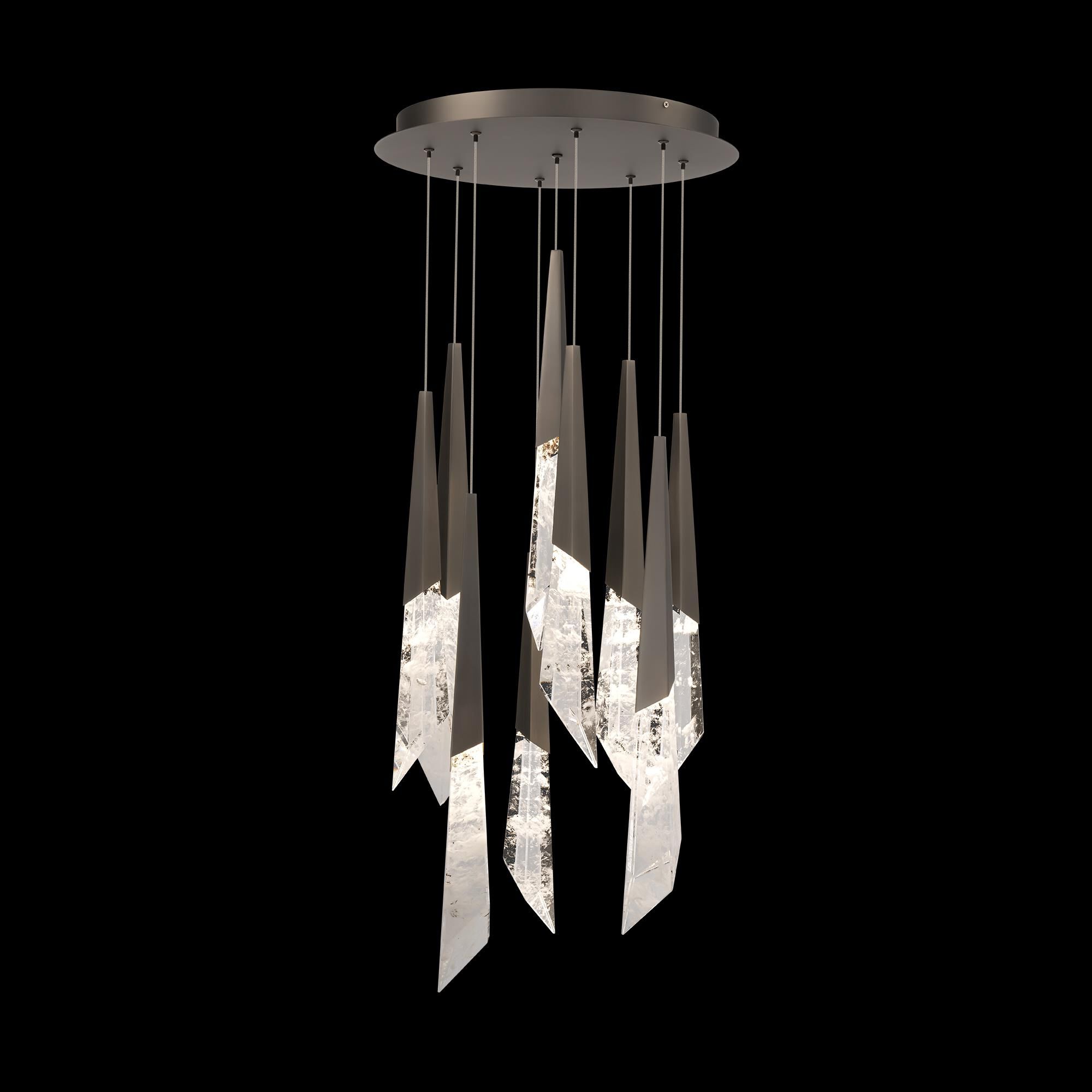 Solitude 9 Light Multi Light Pendant by Schonbek Beyond