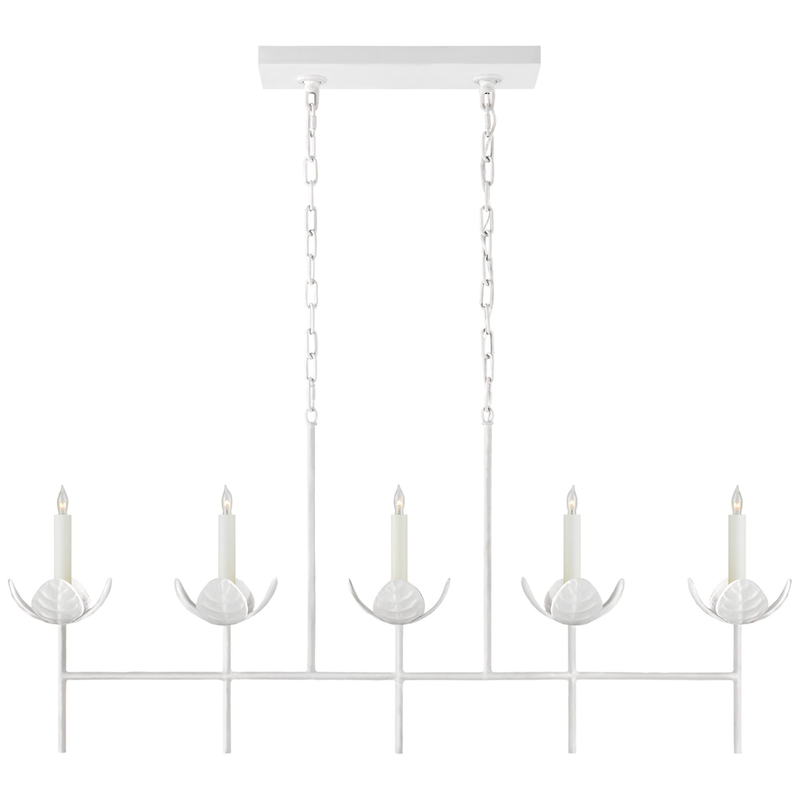 Julie Neill Illana 5 Light Linear Suspension Light by Visual Comfort Signature Collection