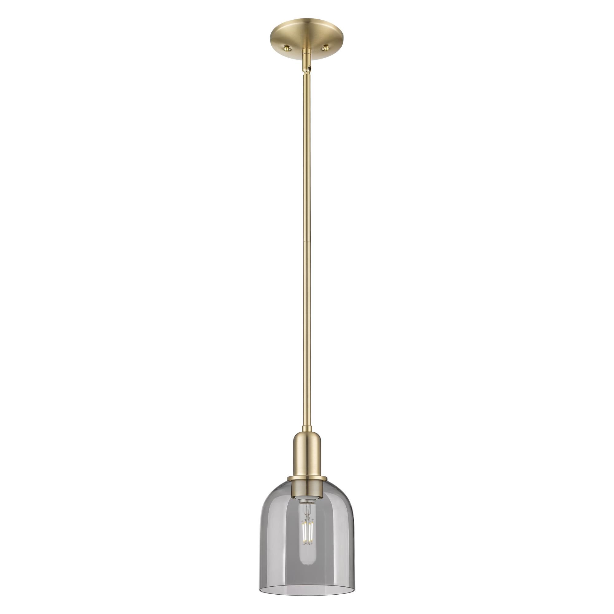 Shown in Champagne Bronze finish and Light Smoke glass