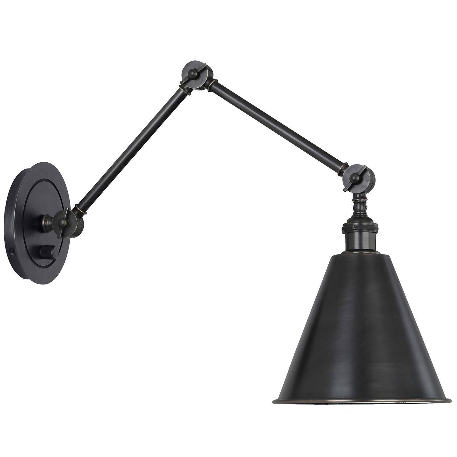 Alloy Wall Swing Lamp by Robert Abbey