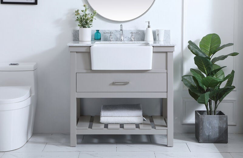Clement 22 Inch Bath Vanity Cabinet by Elegant Decor