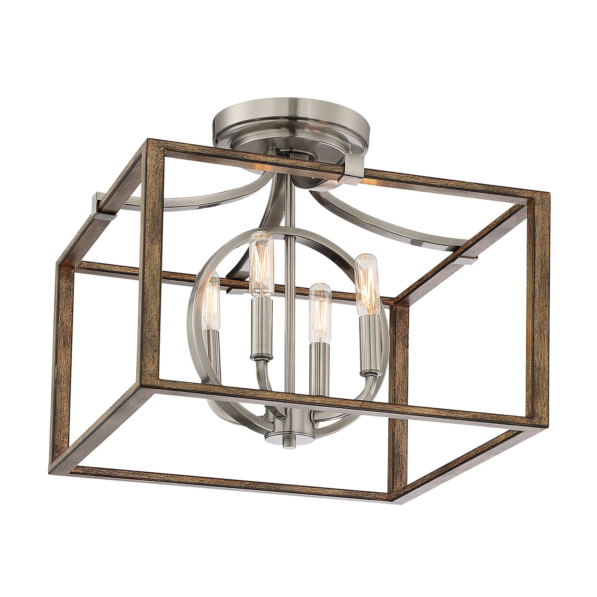 Shown in Sun Faded Wood W/Brushed Nicke finish