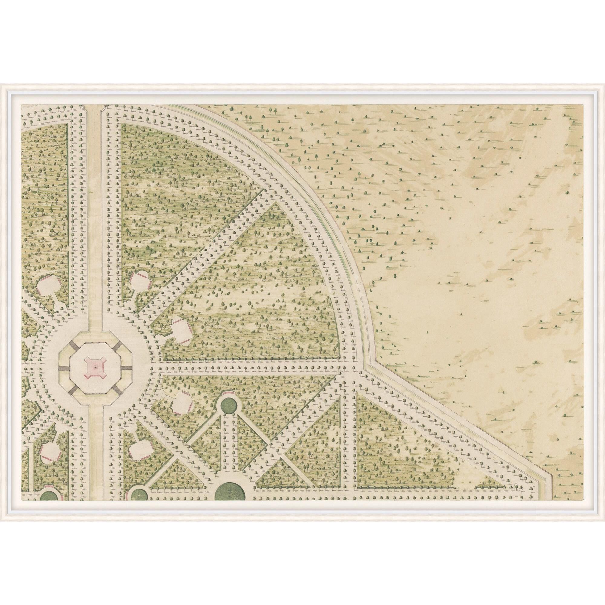 Studio L57 Nouvelle Garden Plan Print by LEVEL57