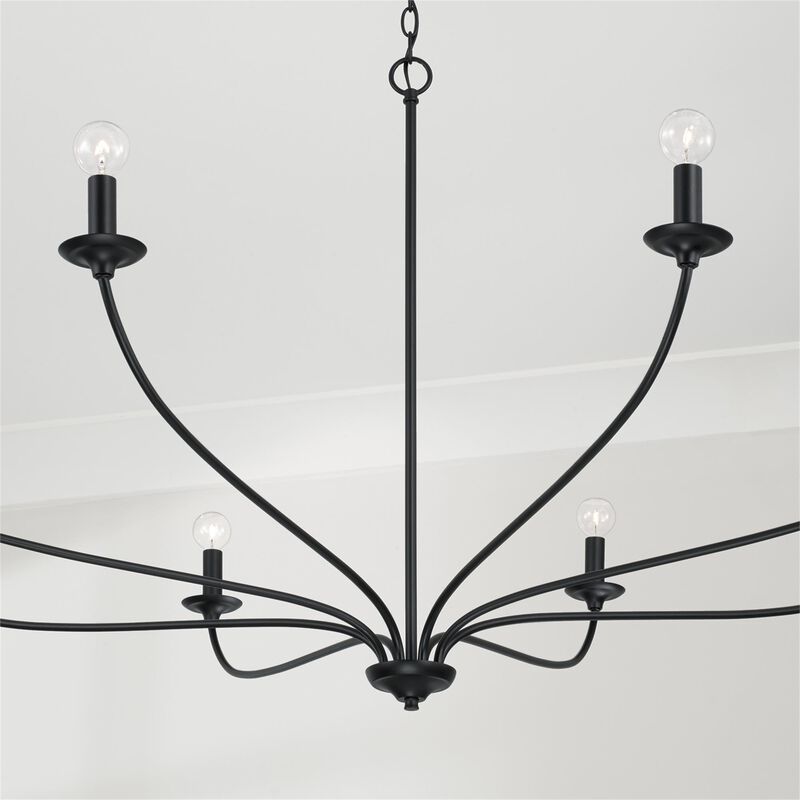 Dolan 52 Inch 8 Light Chandelier by Capital Lighting Fixture Company