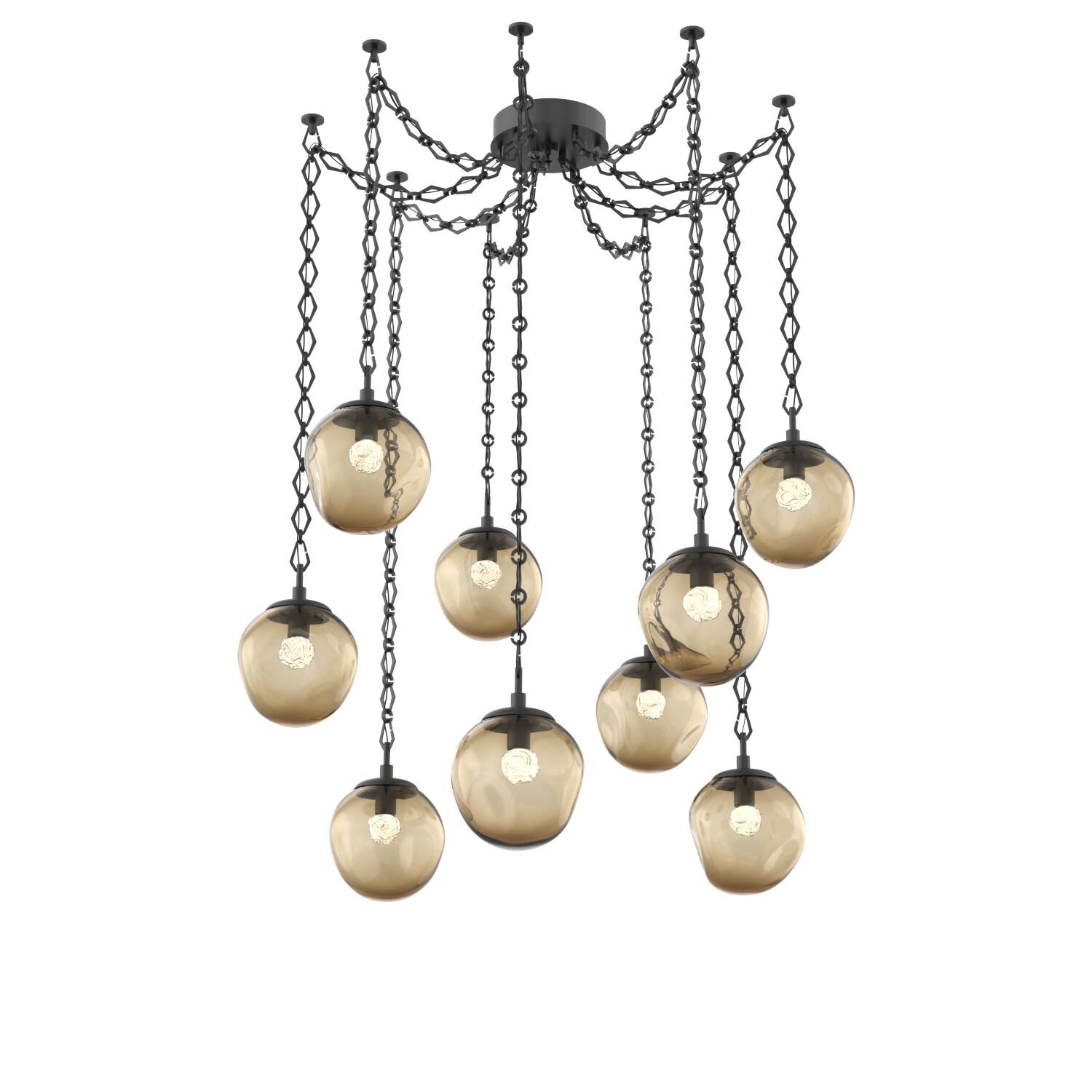Levi Wilson Aster Multi Light Pendant by Hammerton Studio