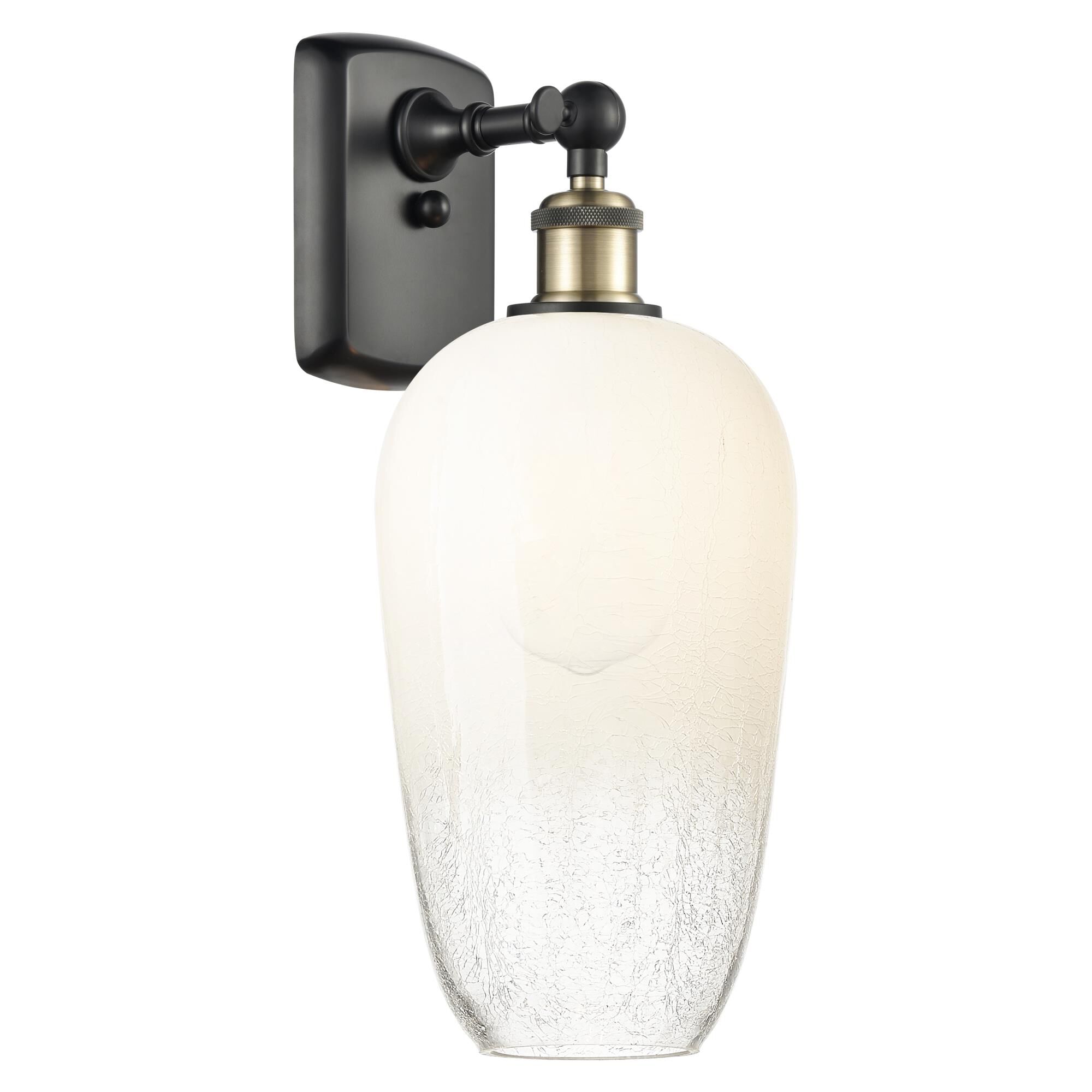 Shown in Black Antique Brass finish and Opal glass